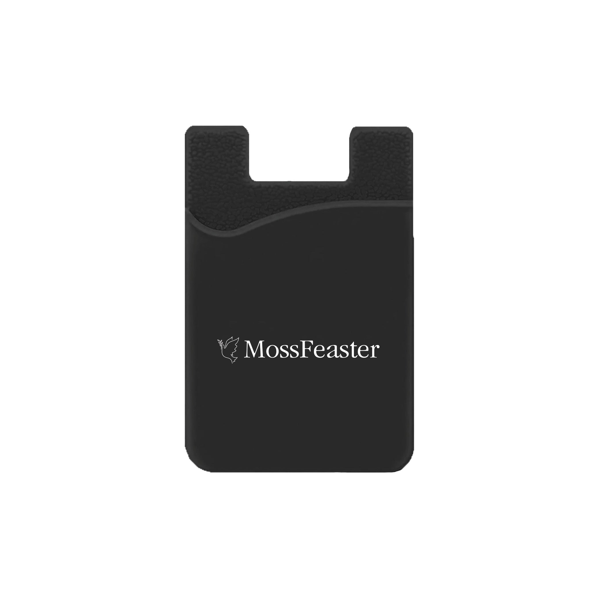 Silicone Wallet Case MOQ 50 PCS Black