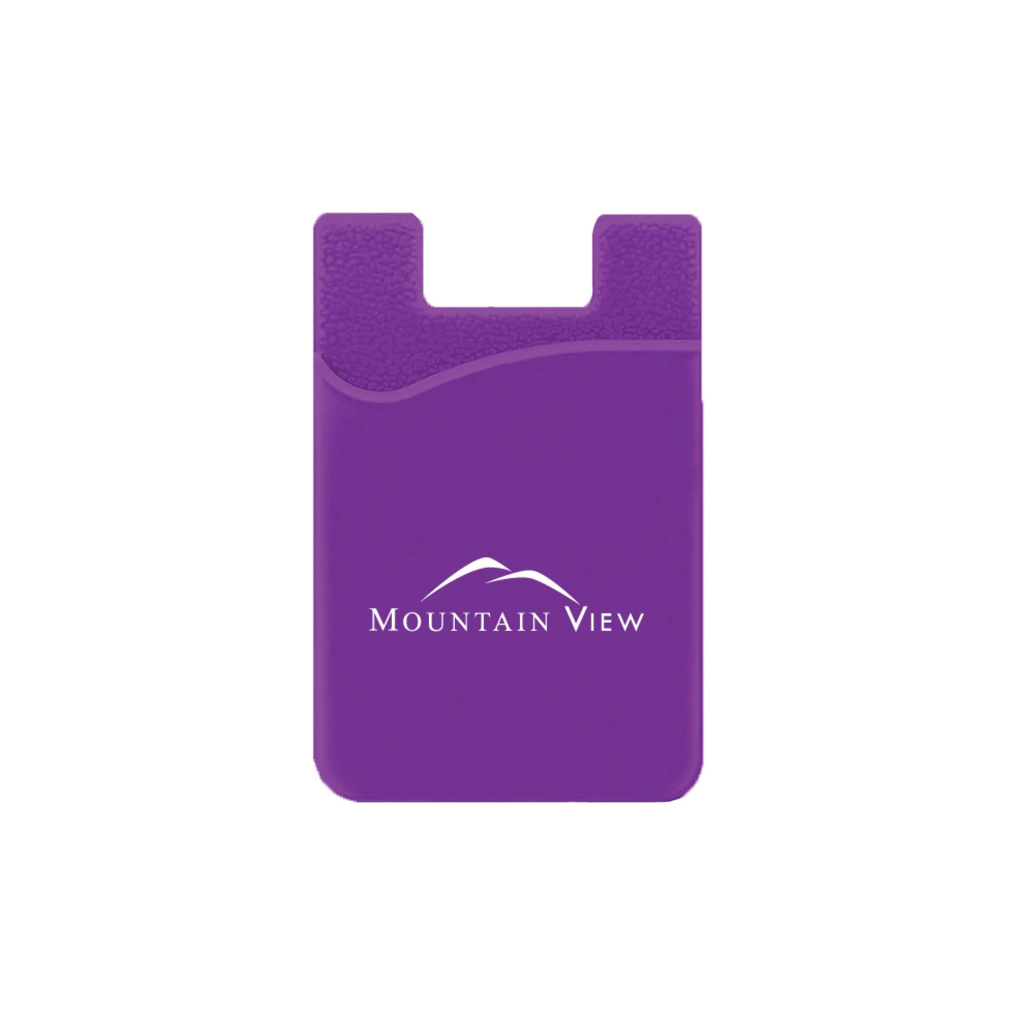 Silicone Wallet Case MOQ 50 PCS Purple