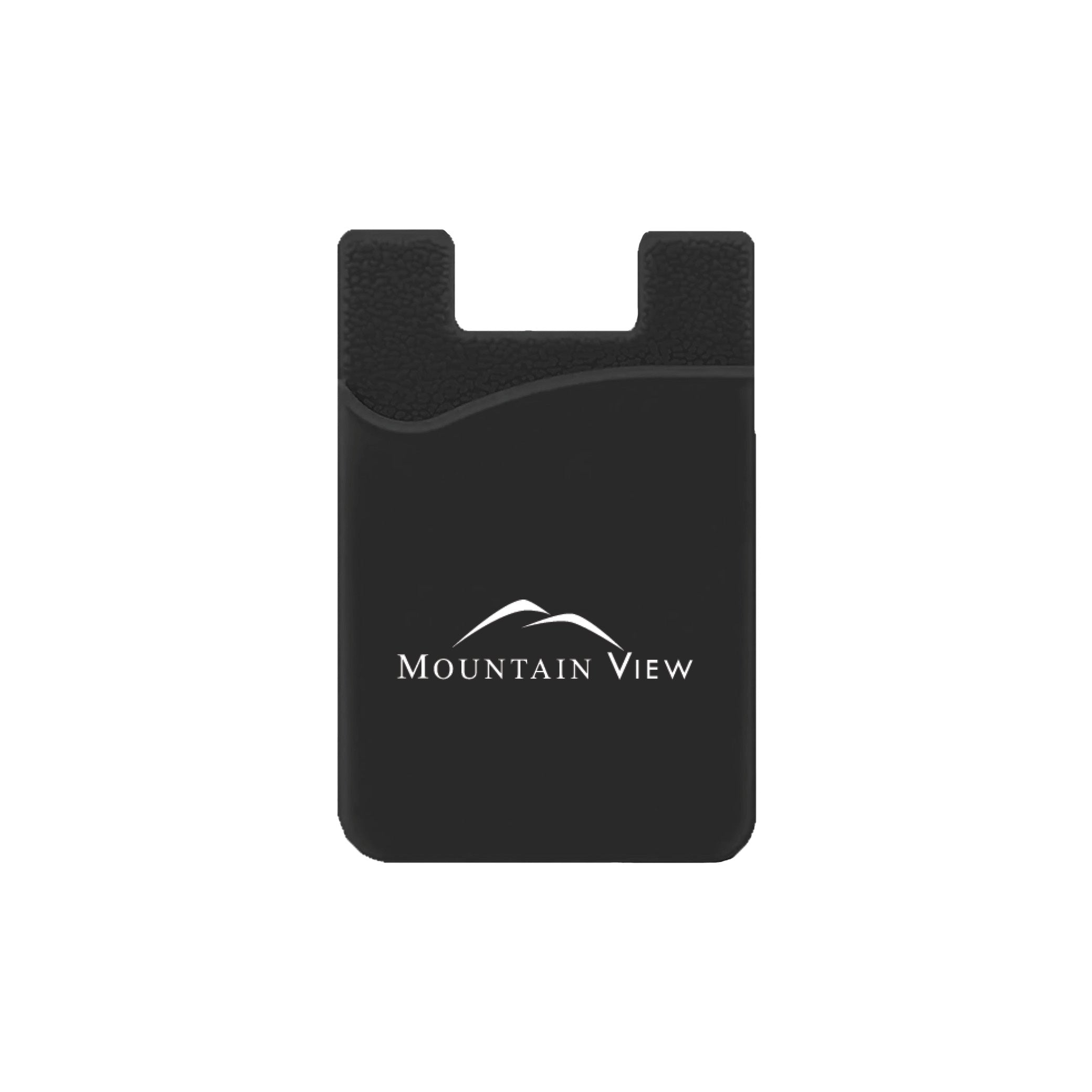 Silicone Wallet Case MOQ 50 PCS Black