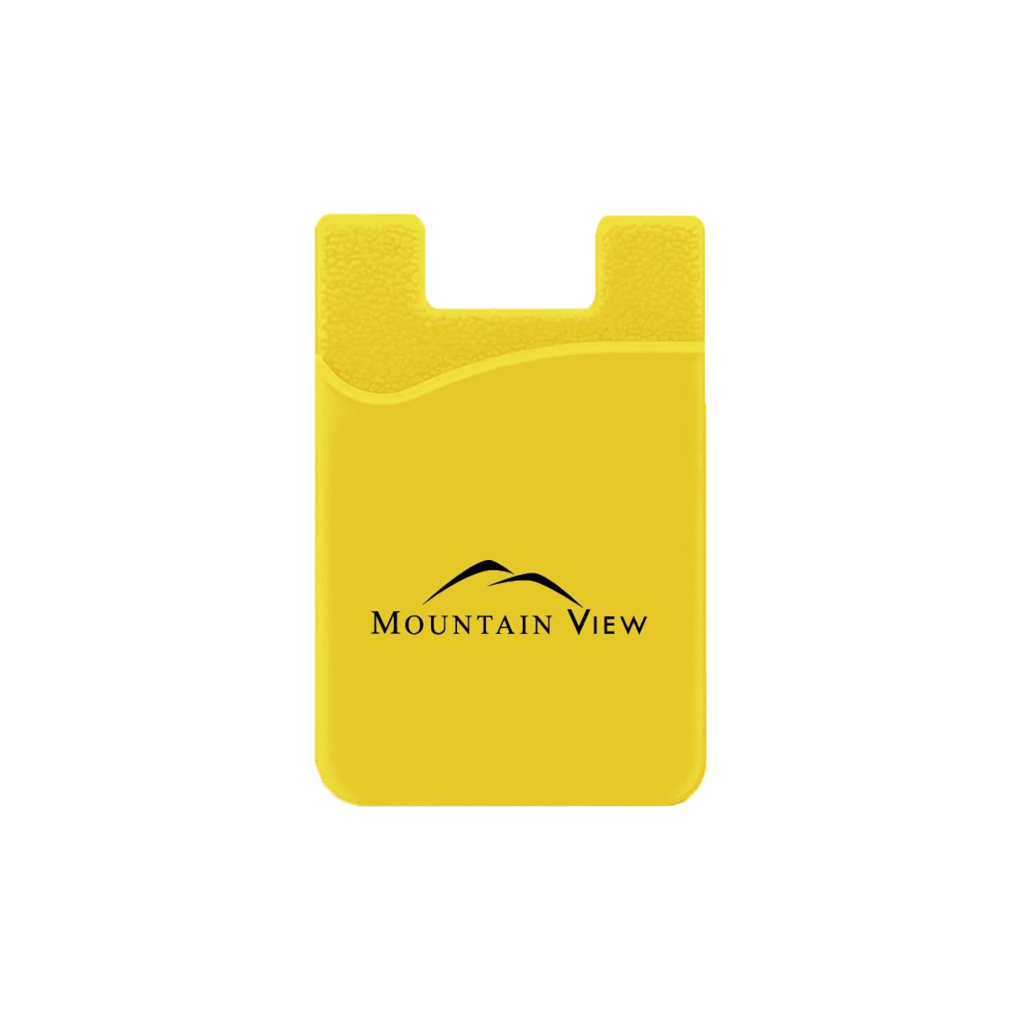 Silicone Wallet Case MOQ 50 PCS Yellow