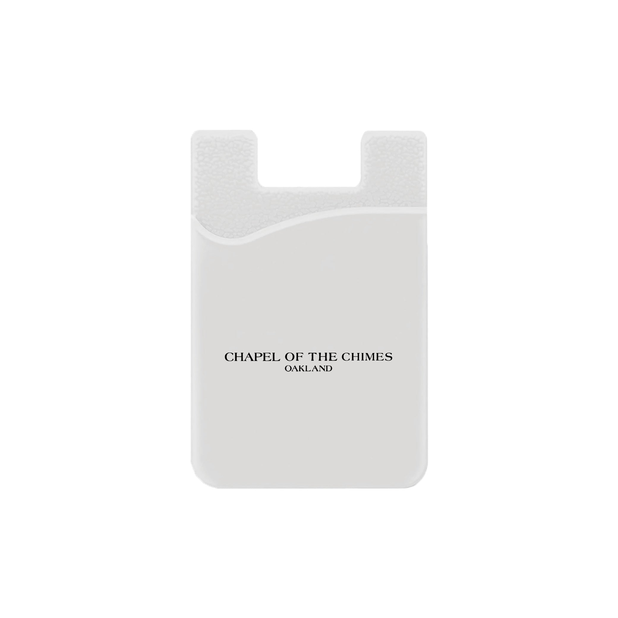 Silicone Wallet Case MOQ 50 PCS White