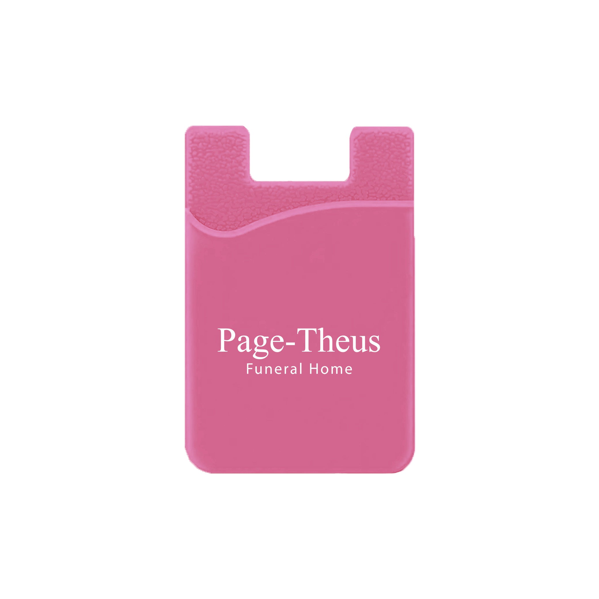 Silicone Wallet Case MOQ 50 PCS Pink