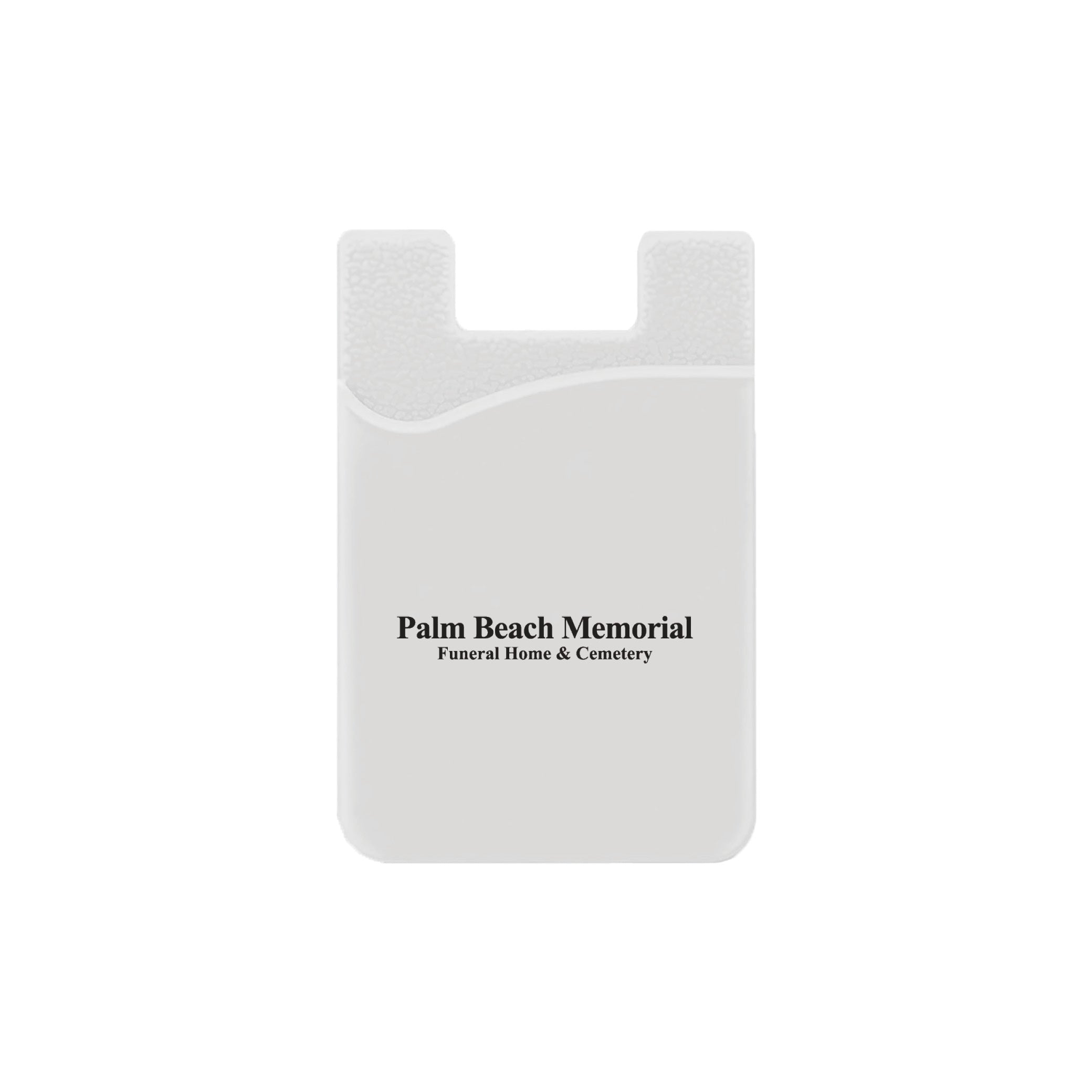 Silicone Wallet Case MOQ 50 PCS White