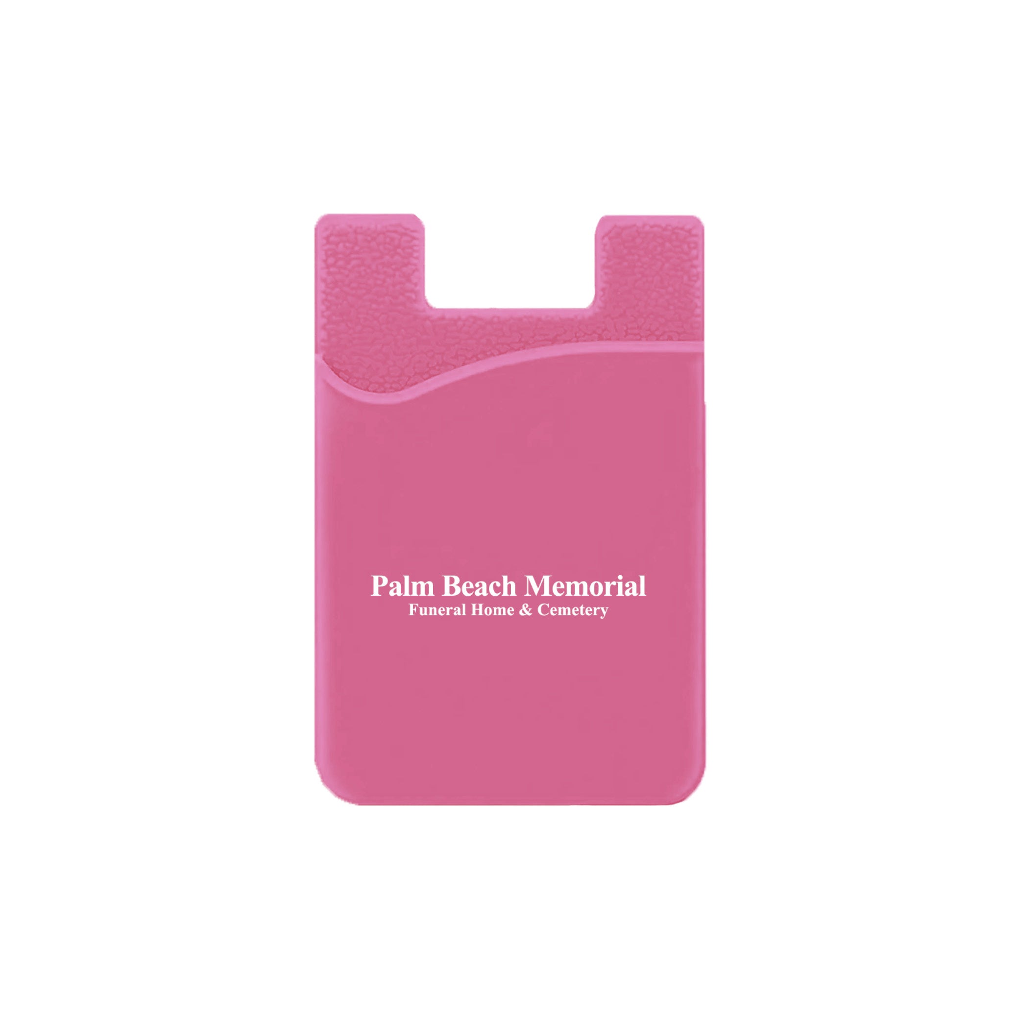 Silicone Wallet Case MOQ 50 PCS Pink