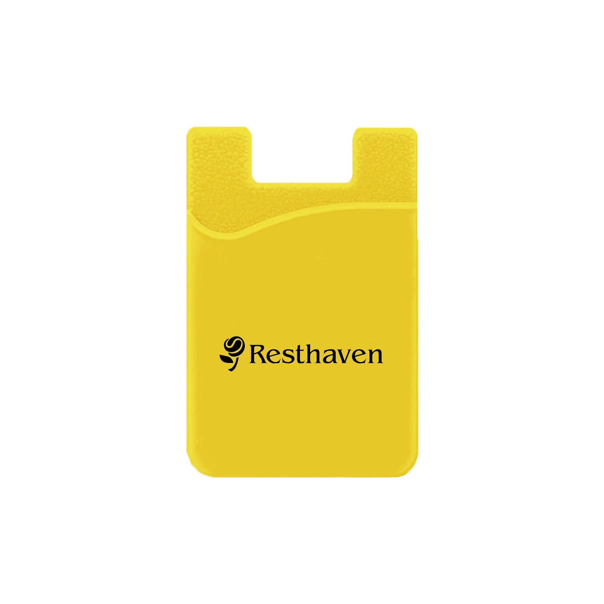 Silicone Wallet Case MOQ 50 PCS Yellow
