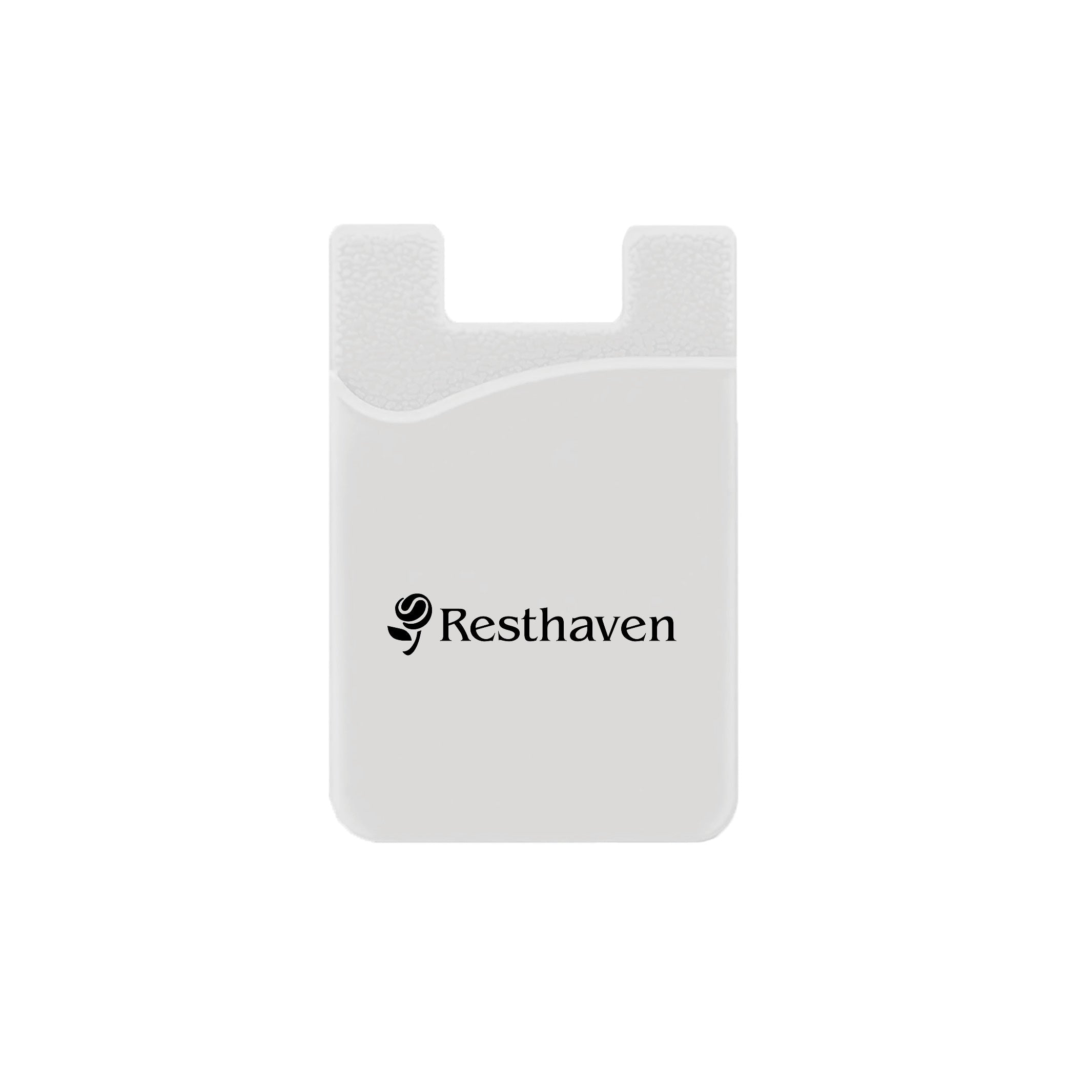 Silicone Wallet Case MOQ 50 PCS White