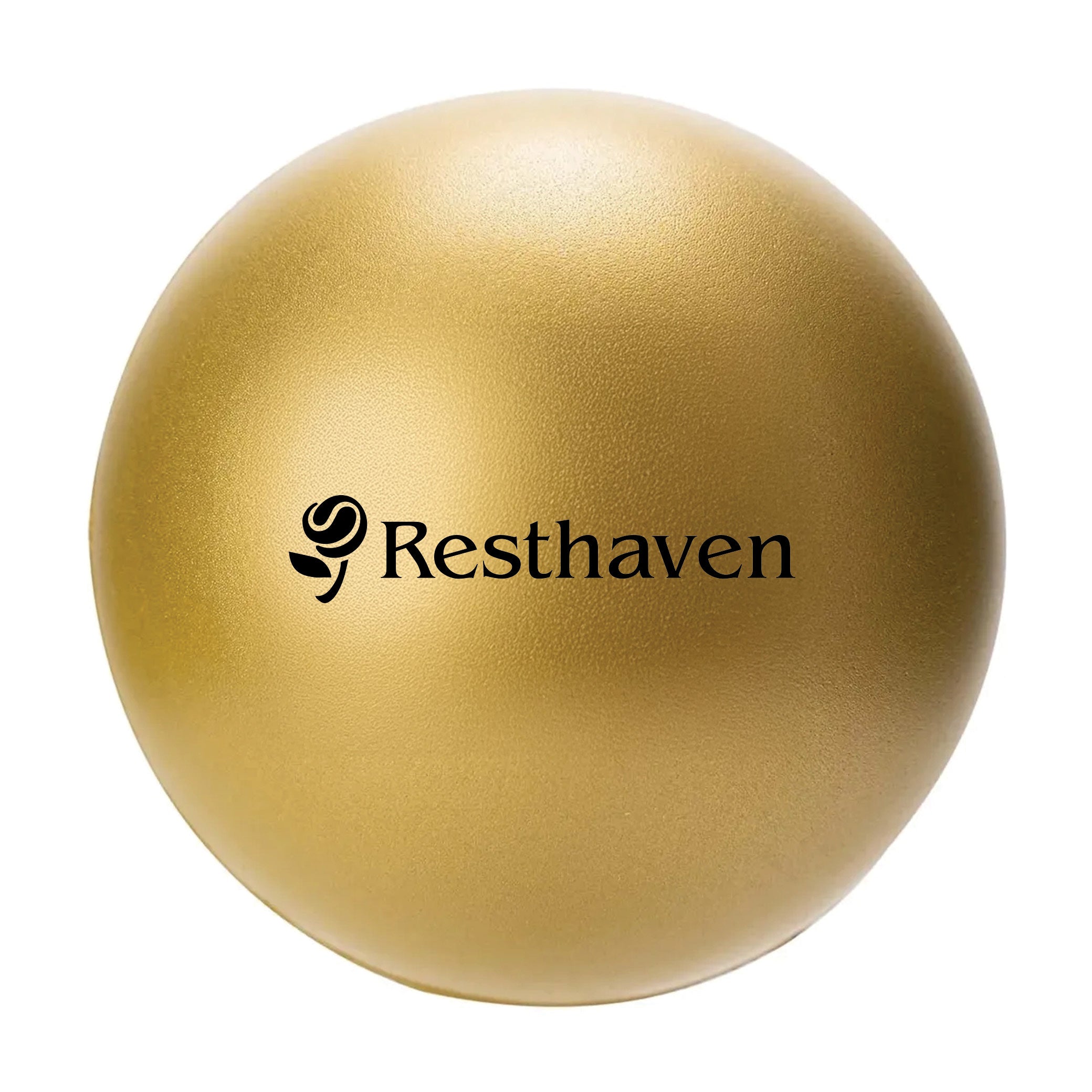 Round Stress Ball Gold