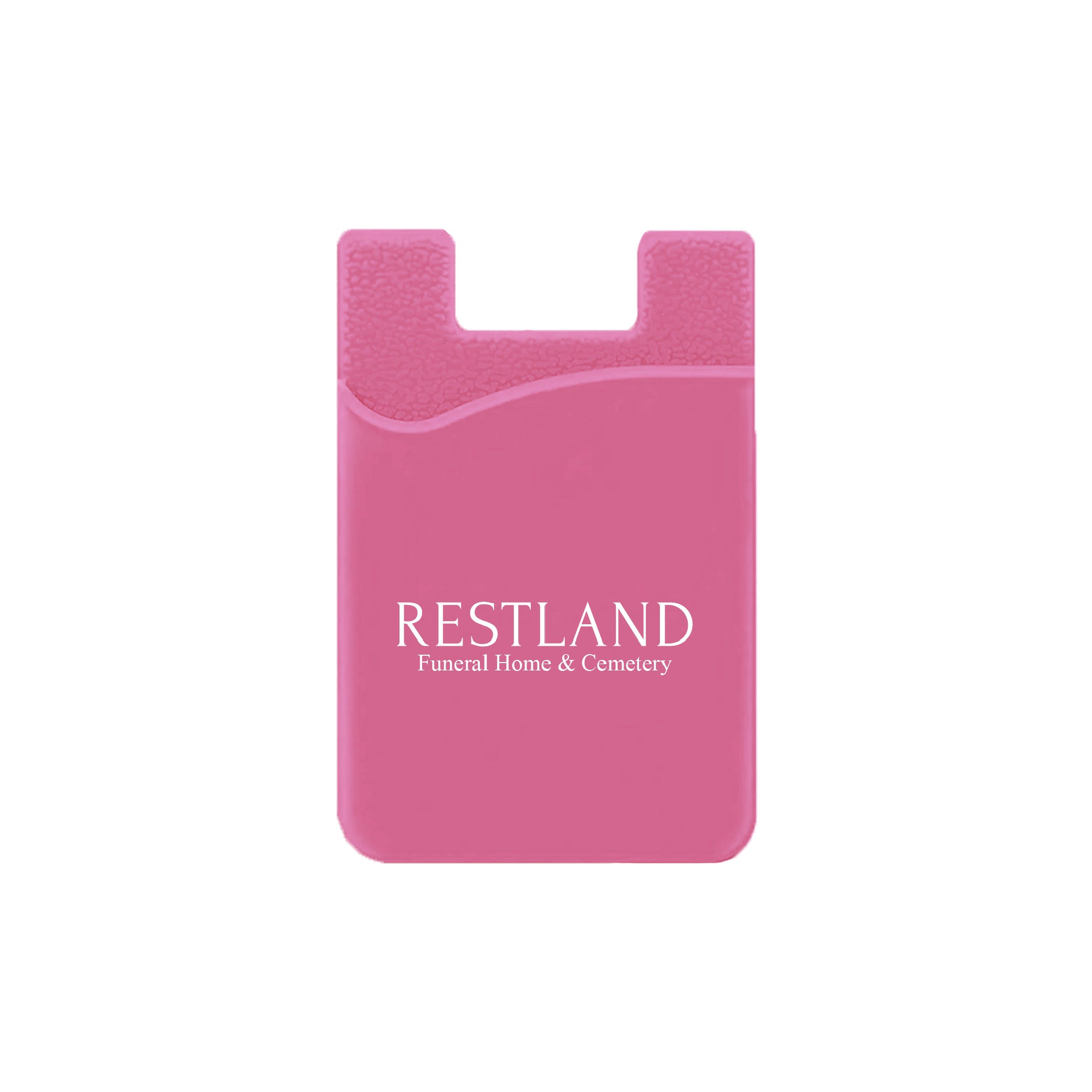 Silicone Wallet Case MOQ 50 PCS Pink