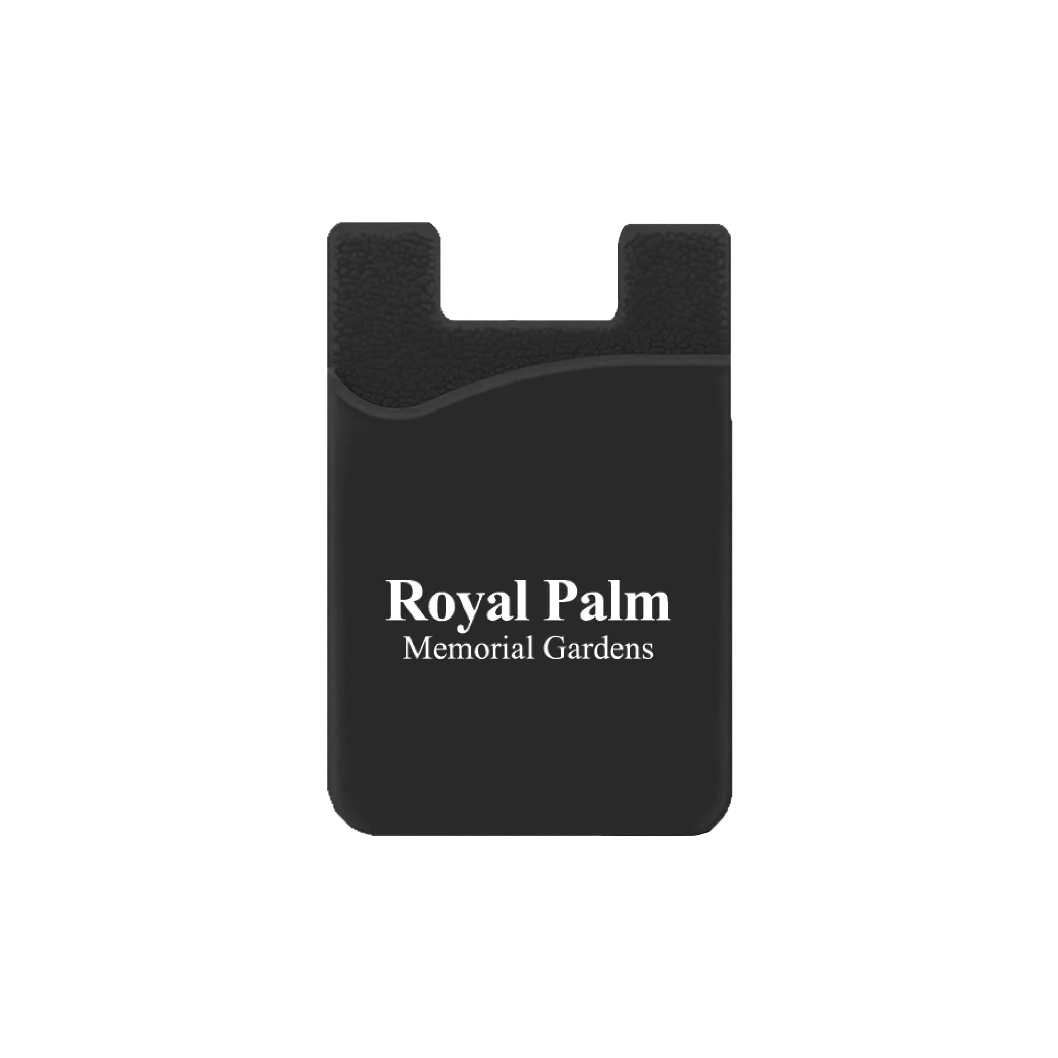 Silicone Wallet Case MOQ 50 PCS Black