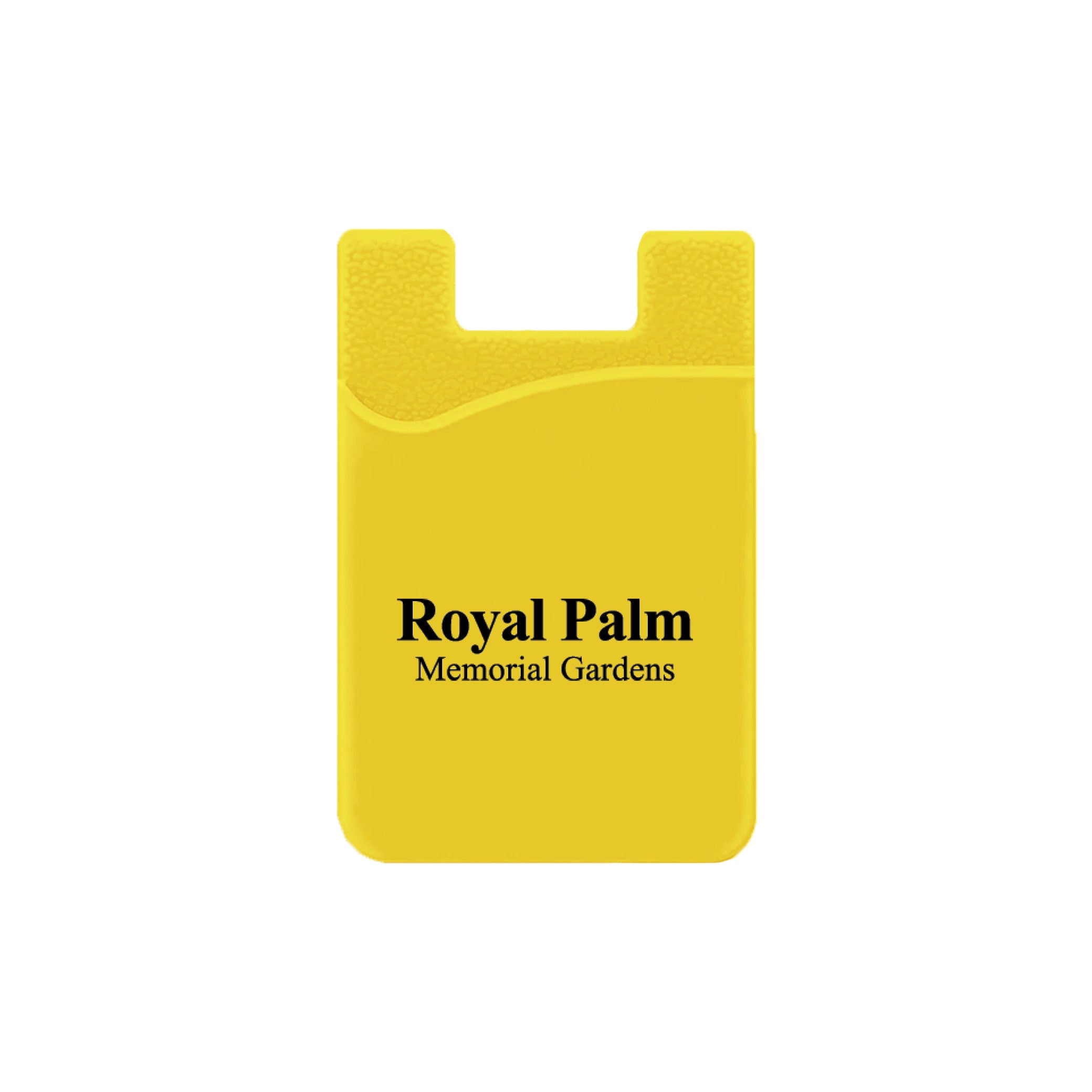 Silicone Wallet Case MOQ 50 PCS Yellow