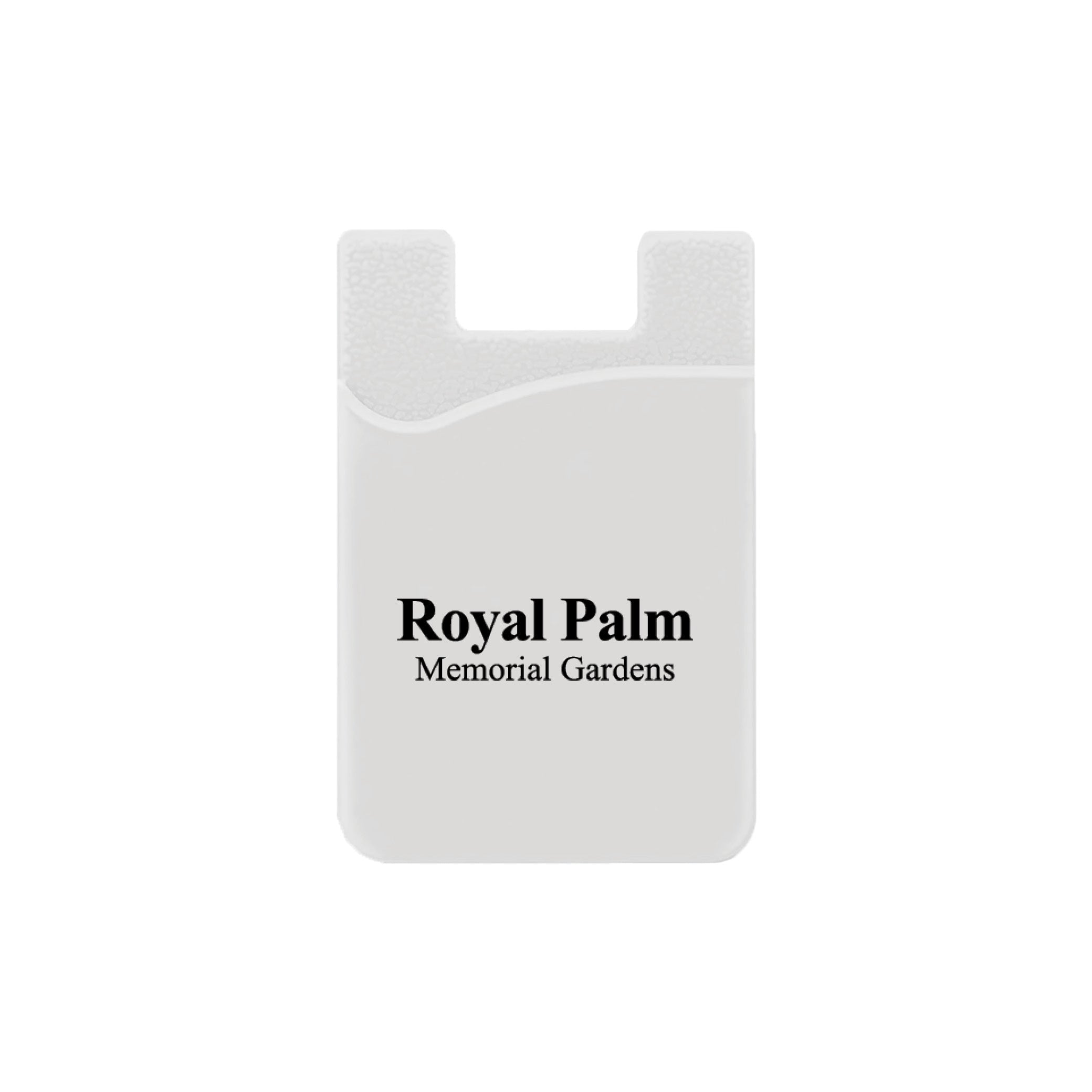 Silicone Wallet Case MOQ 50 PCS White