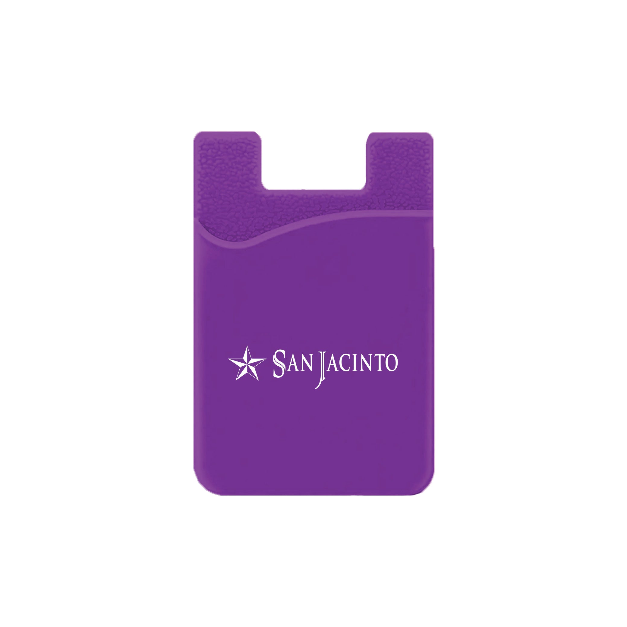 Silicone Wallet Case MOQ 50 PCS Purple