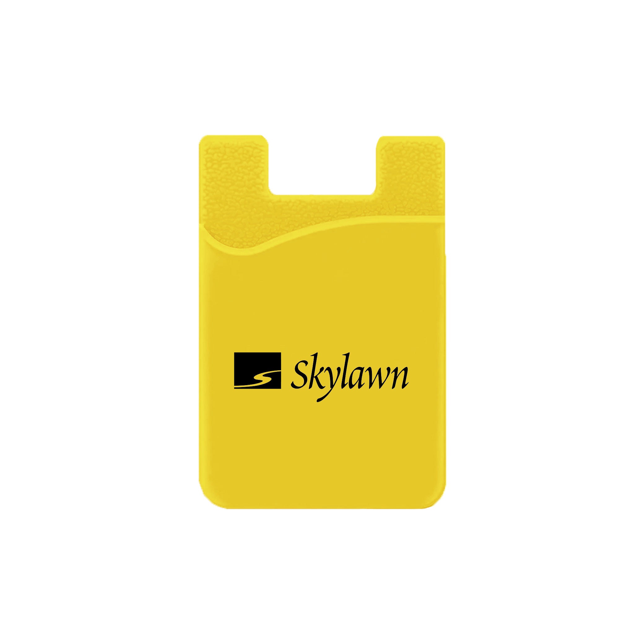 Silicone Wallet Case MOQ 50 PCS Yellow