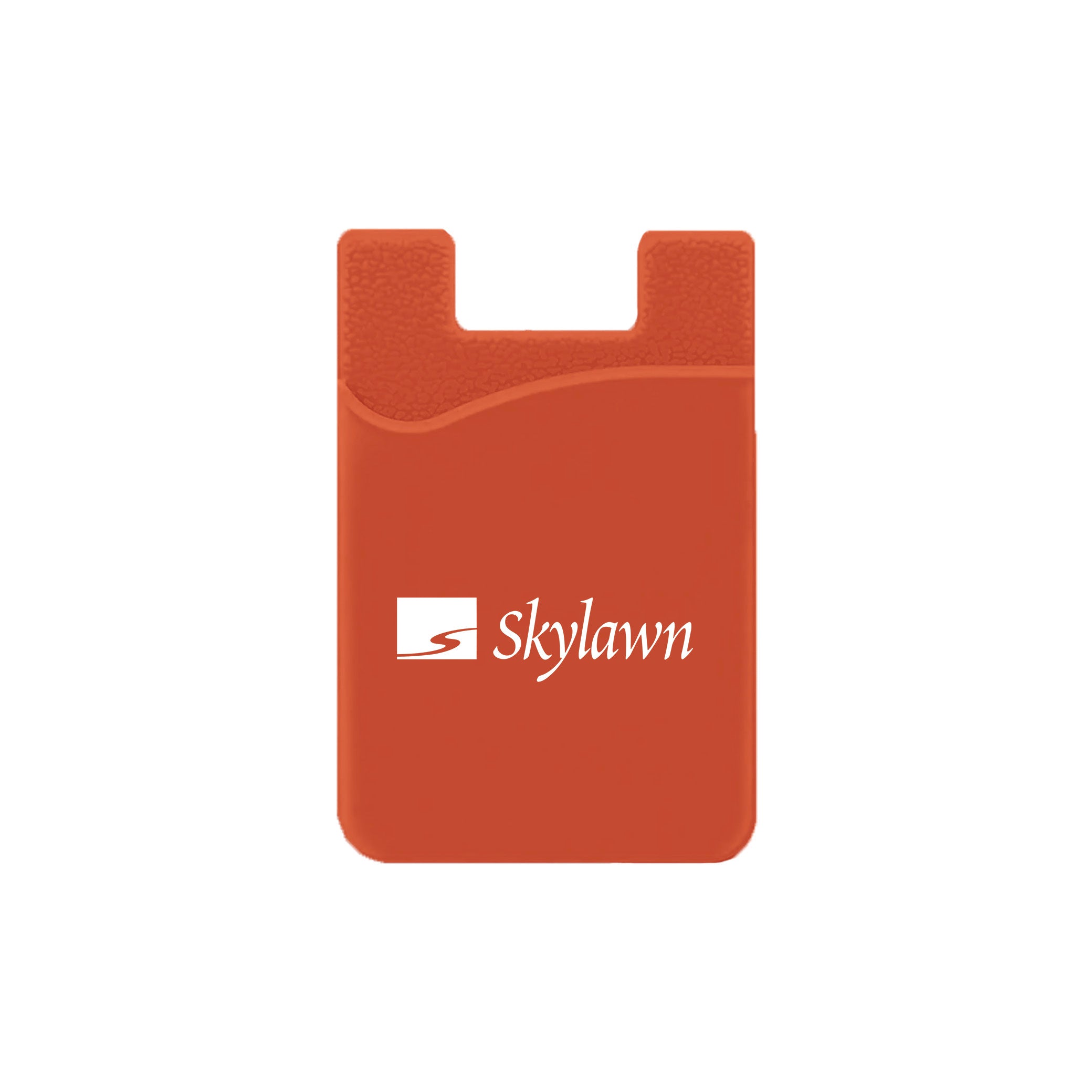 Silicone Wallet Case MOQ 50 PCS Orange