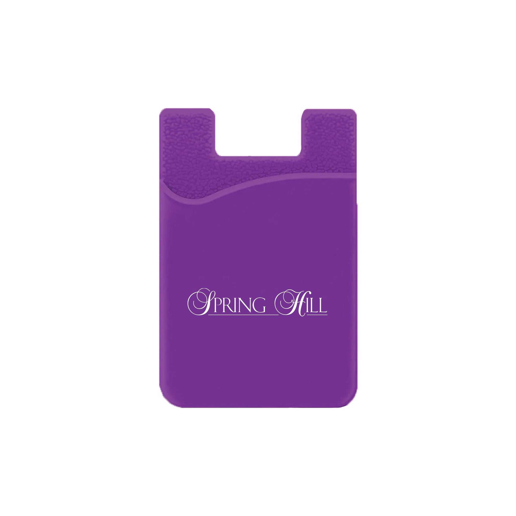 Silicone Wallet Case MOQ 50 PCS Purple
