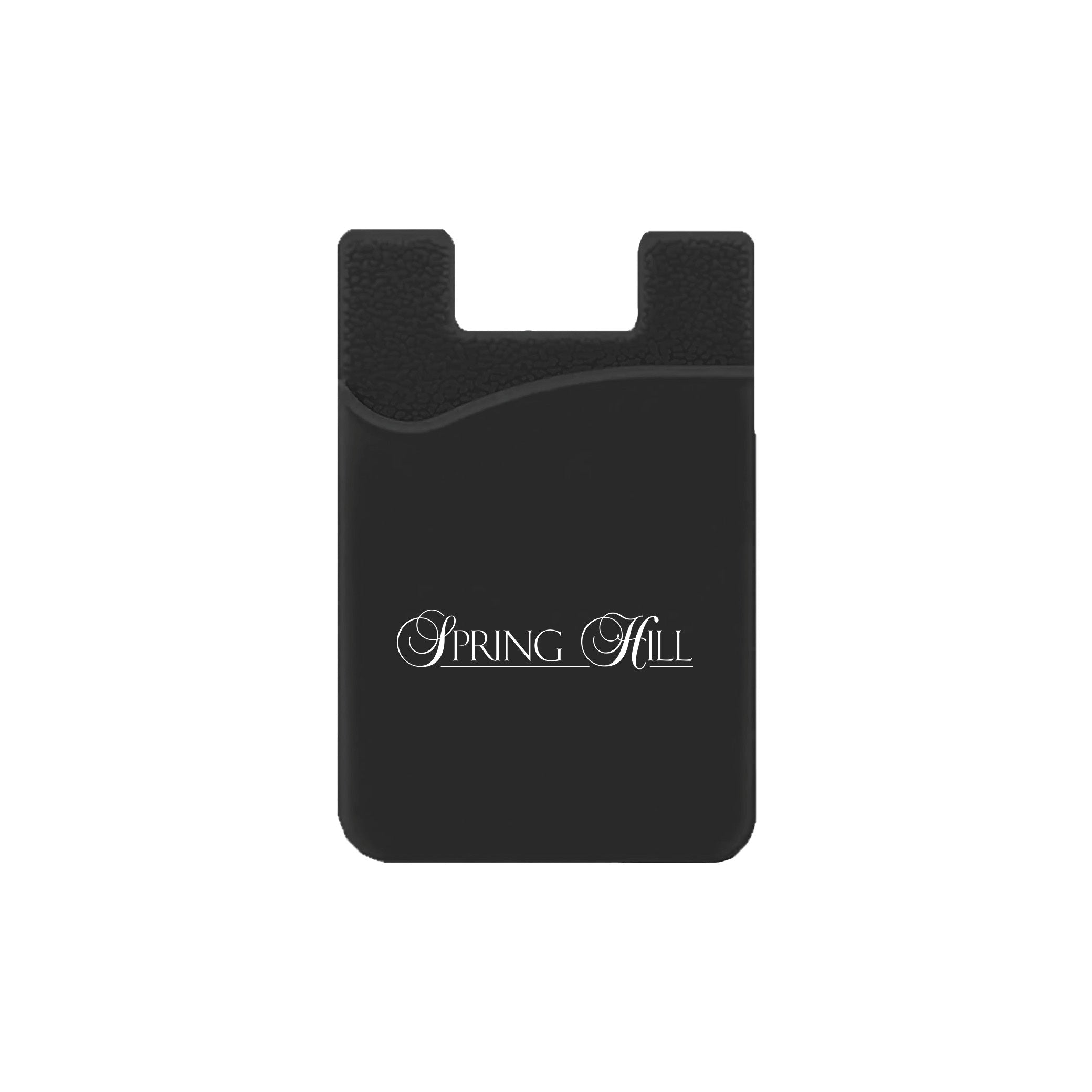 Silicone Wallet Case MOQ 50 PCS Black