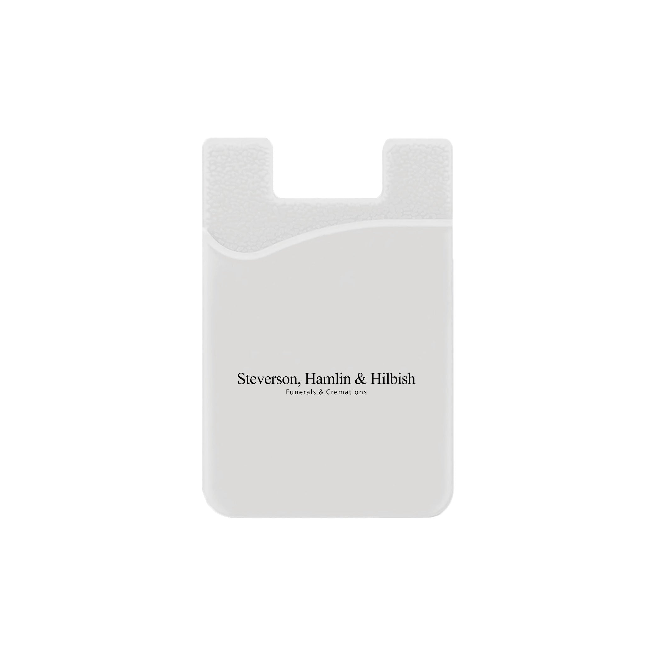 Silicone Wallet Case MOQ 50 PCS White