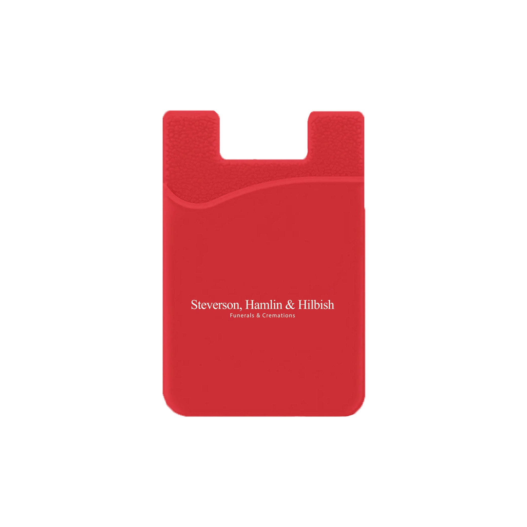 Silicone Wallet Case MOQ 50 PCS Red