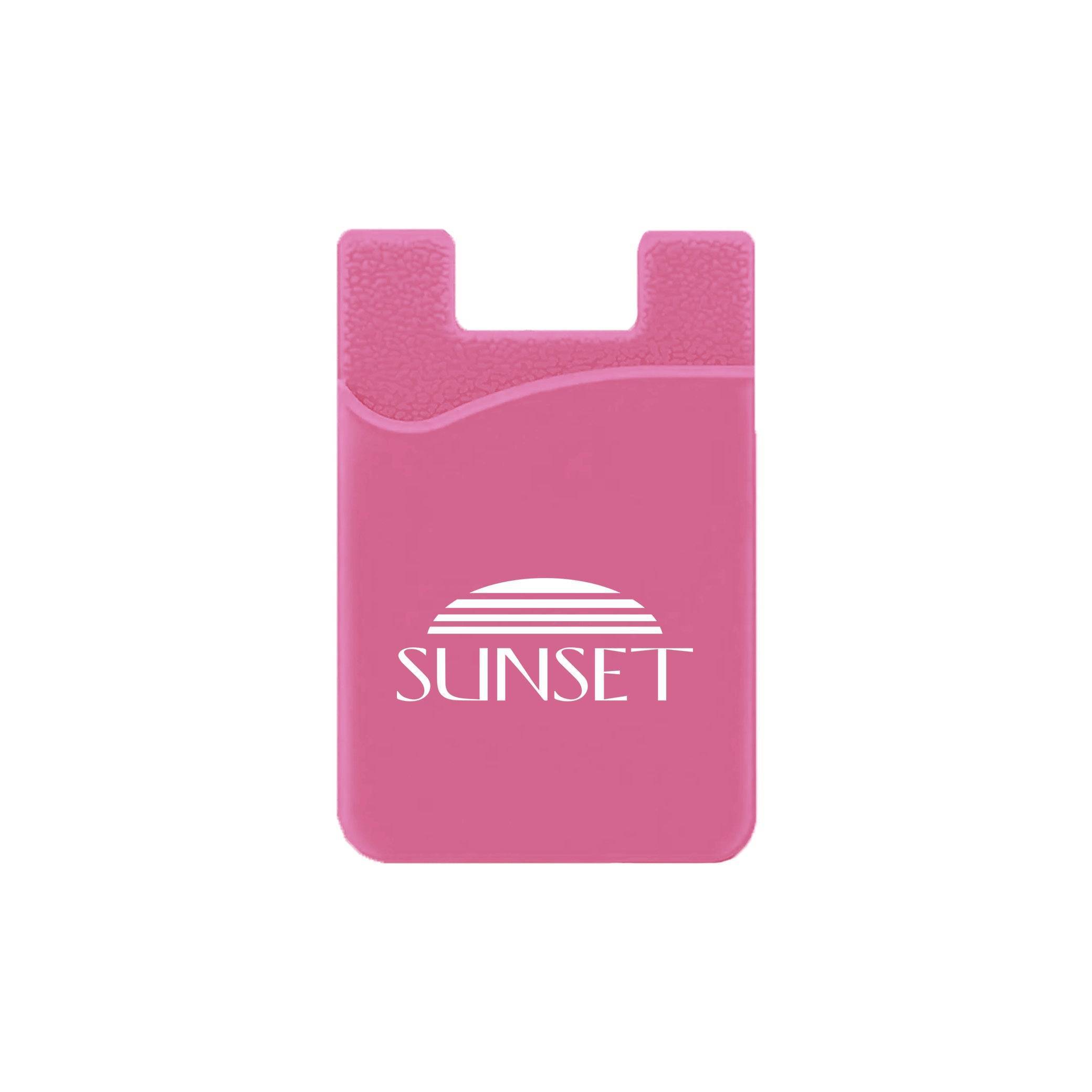 Silicone Wallet Case MOQ 50 PCS Pink