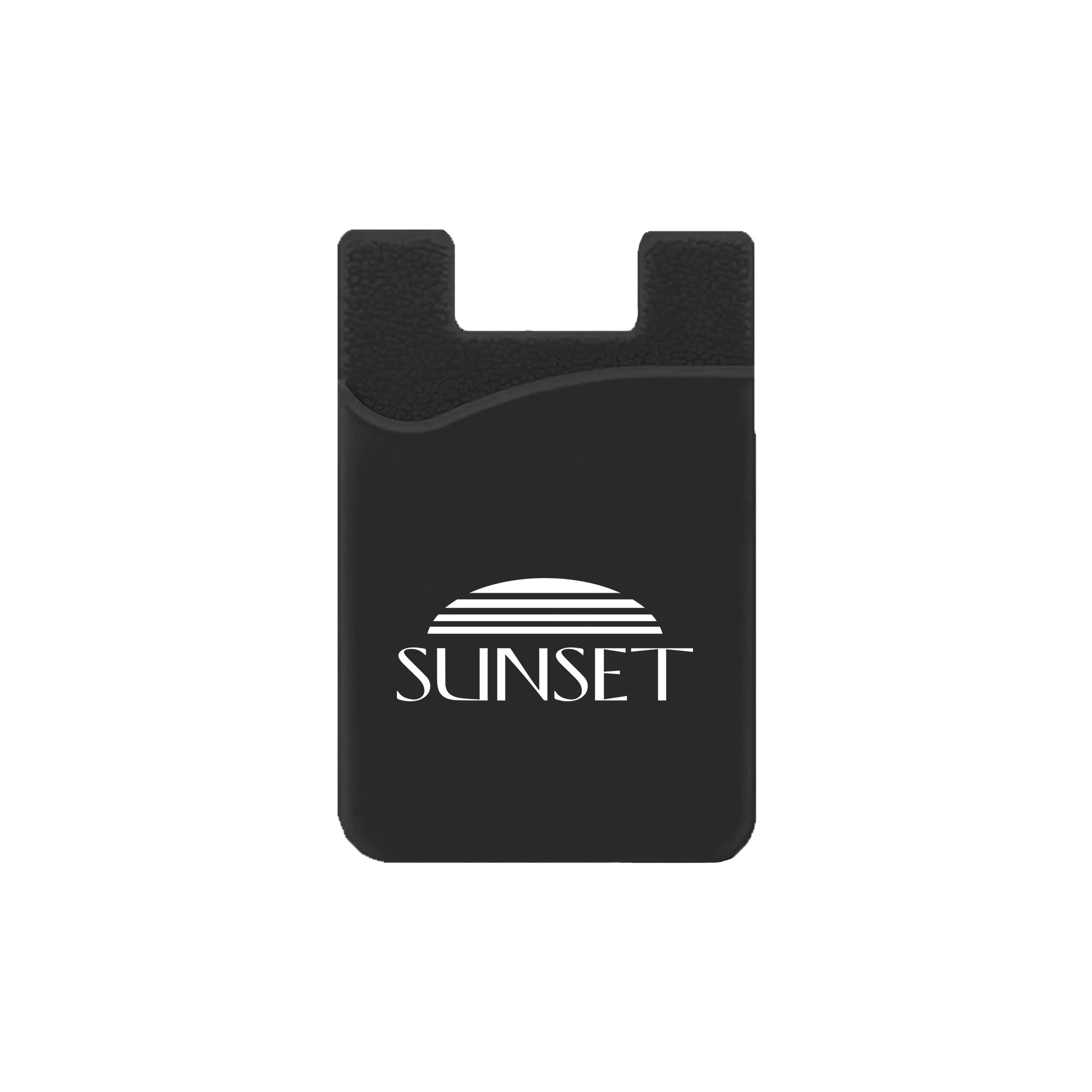 Silicone Wallet Case MOQ 50 PCS Black