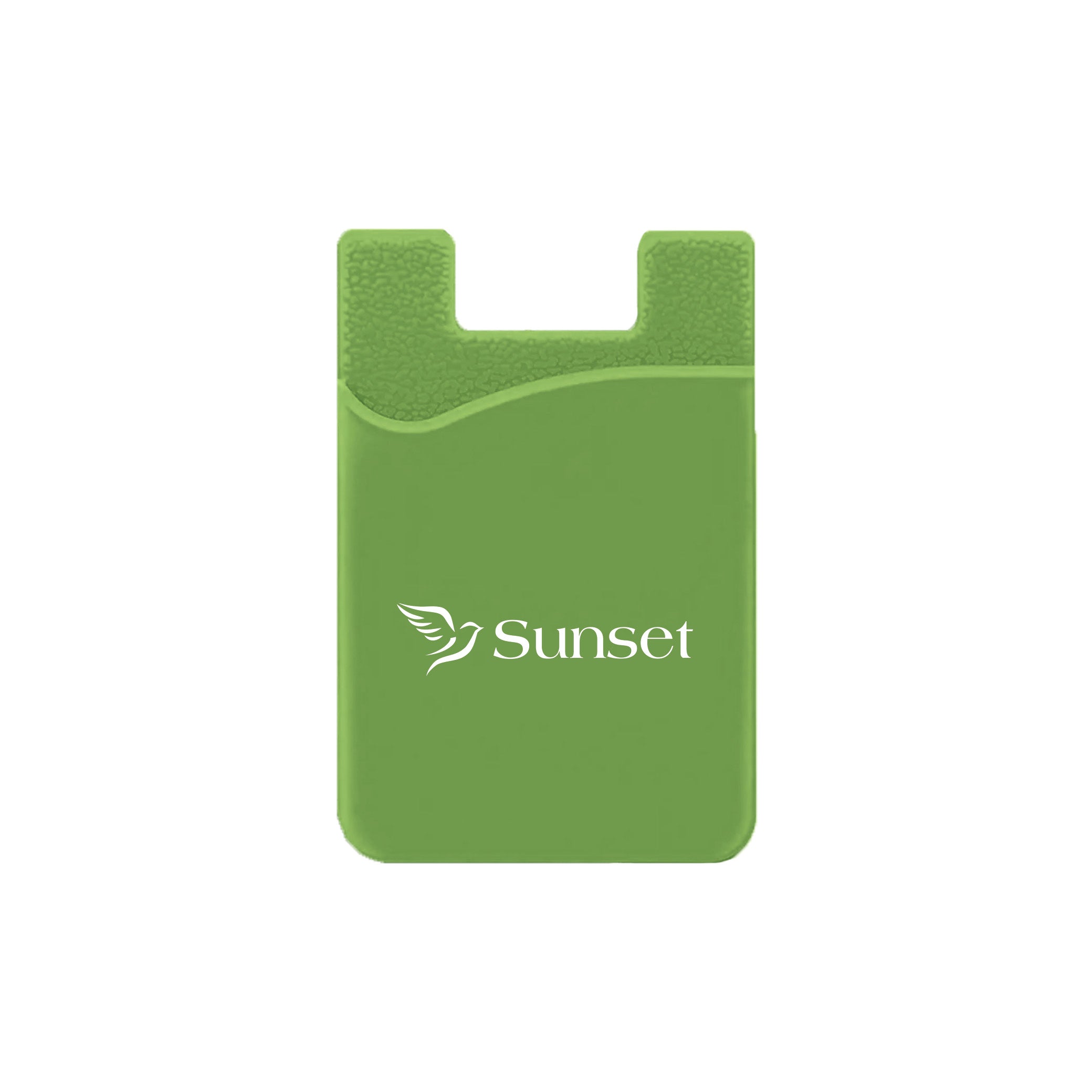 Silicone Wallet Case MOQ 50 PCS Green