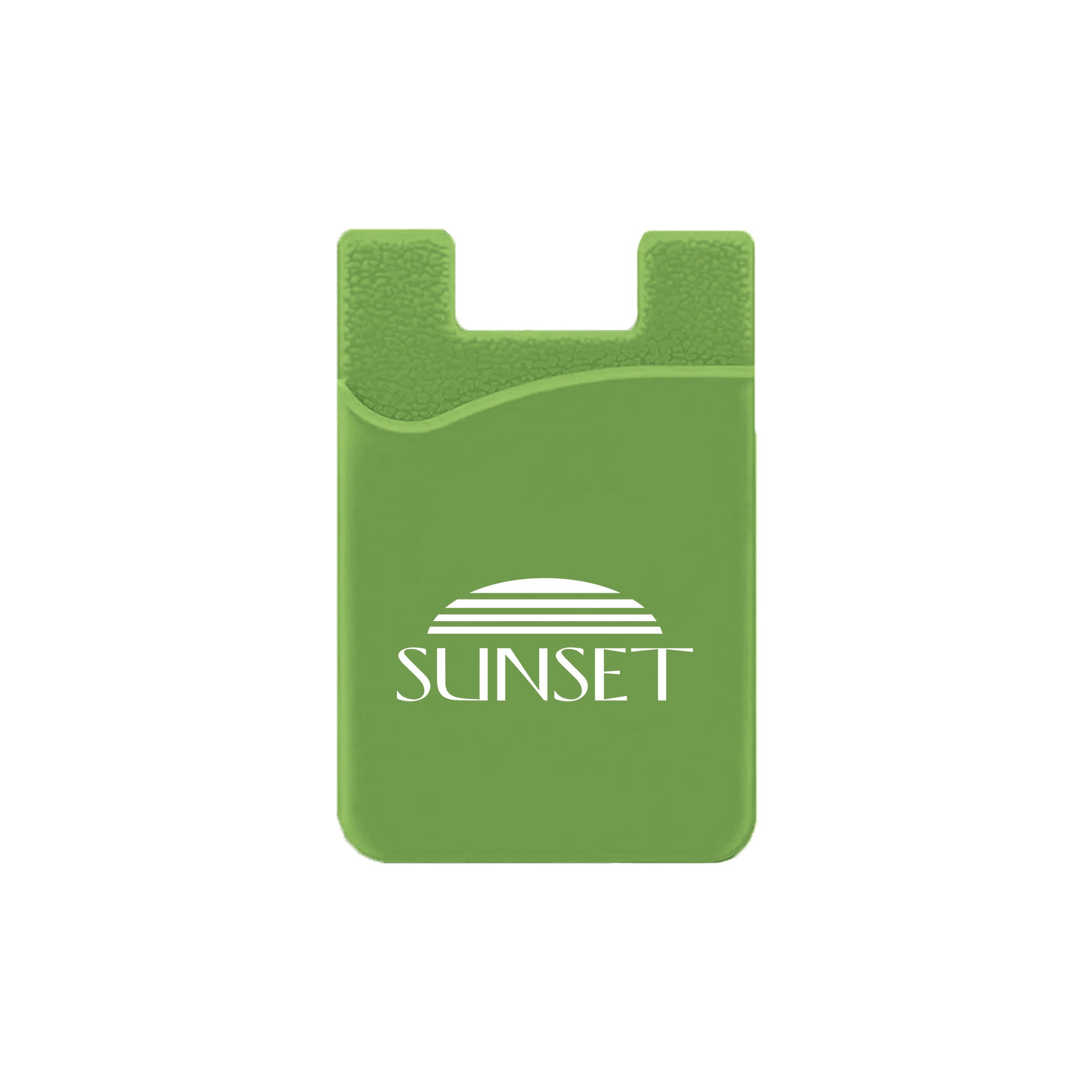 Silicone Wallet Case MOQ 50 PCS Green