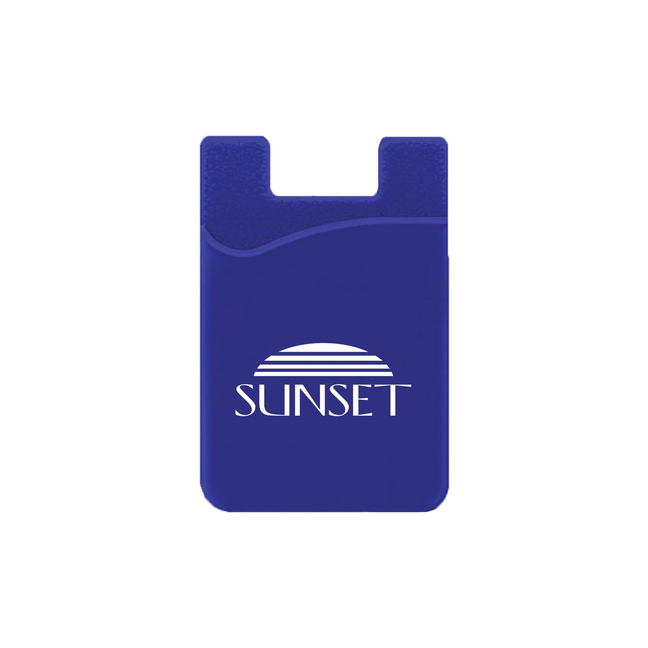 Silicone Wallet Case MOQ 50 PCS Royal Blue