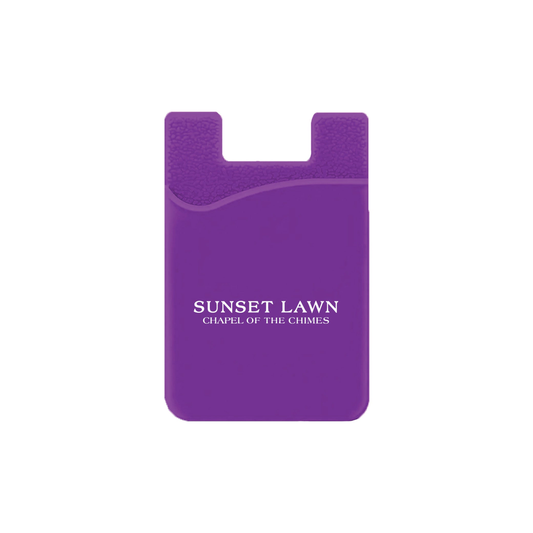 Silicone Wallet Case MOQ 50 PCS Purple