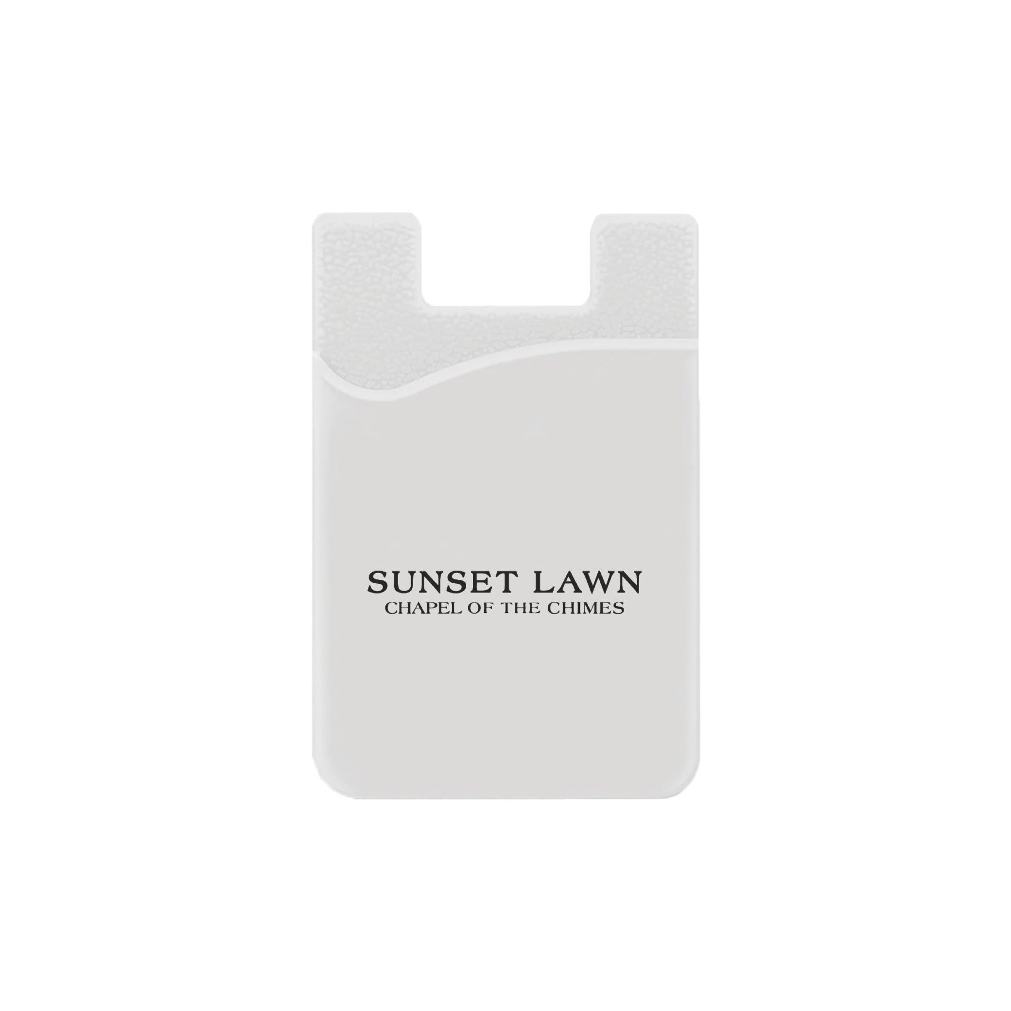 Silicone Wallet Case MOQ 50 PCS White