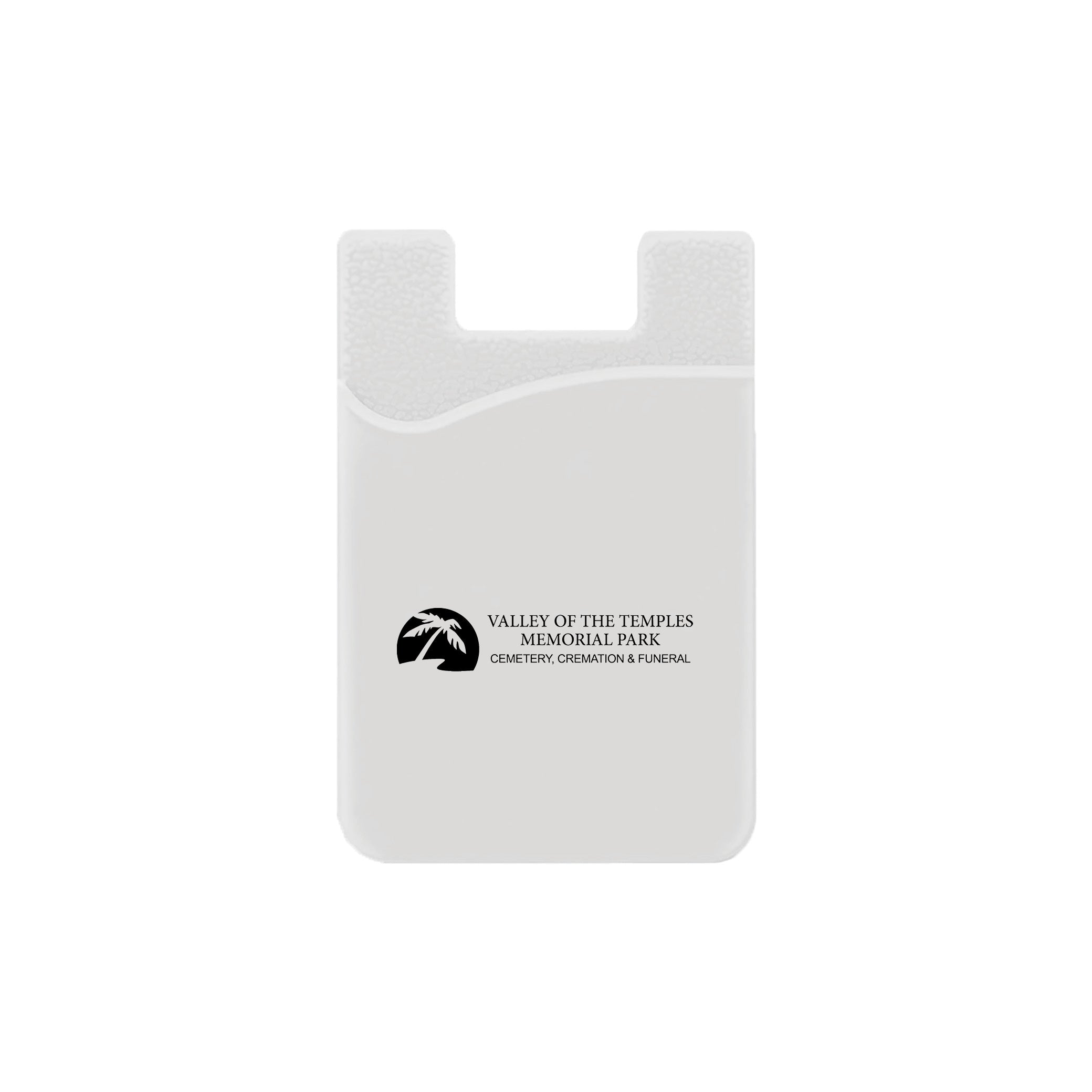 Silicone Wallet Case MOQ 50 PCS White