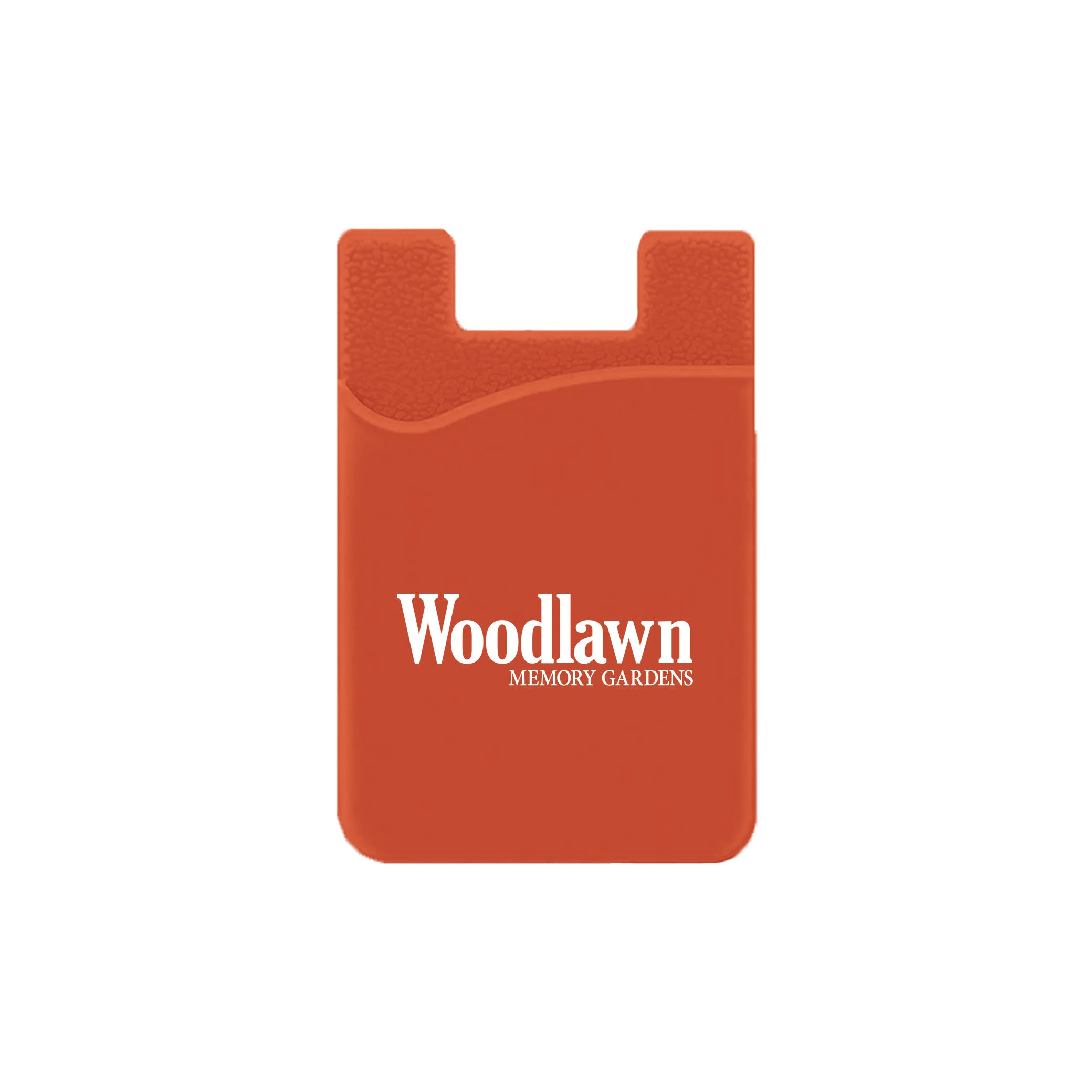 Silicone Wallet Case MOQ 50 PCS Orange