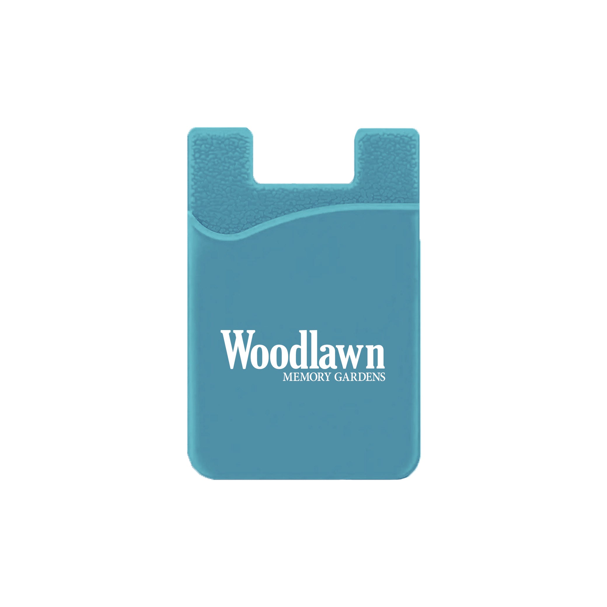 Silicone Wallet Case MOQ 50 PCS Light Blue