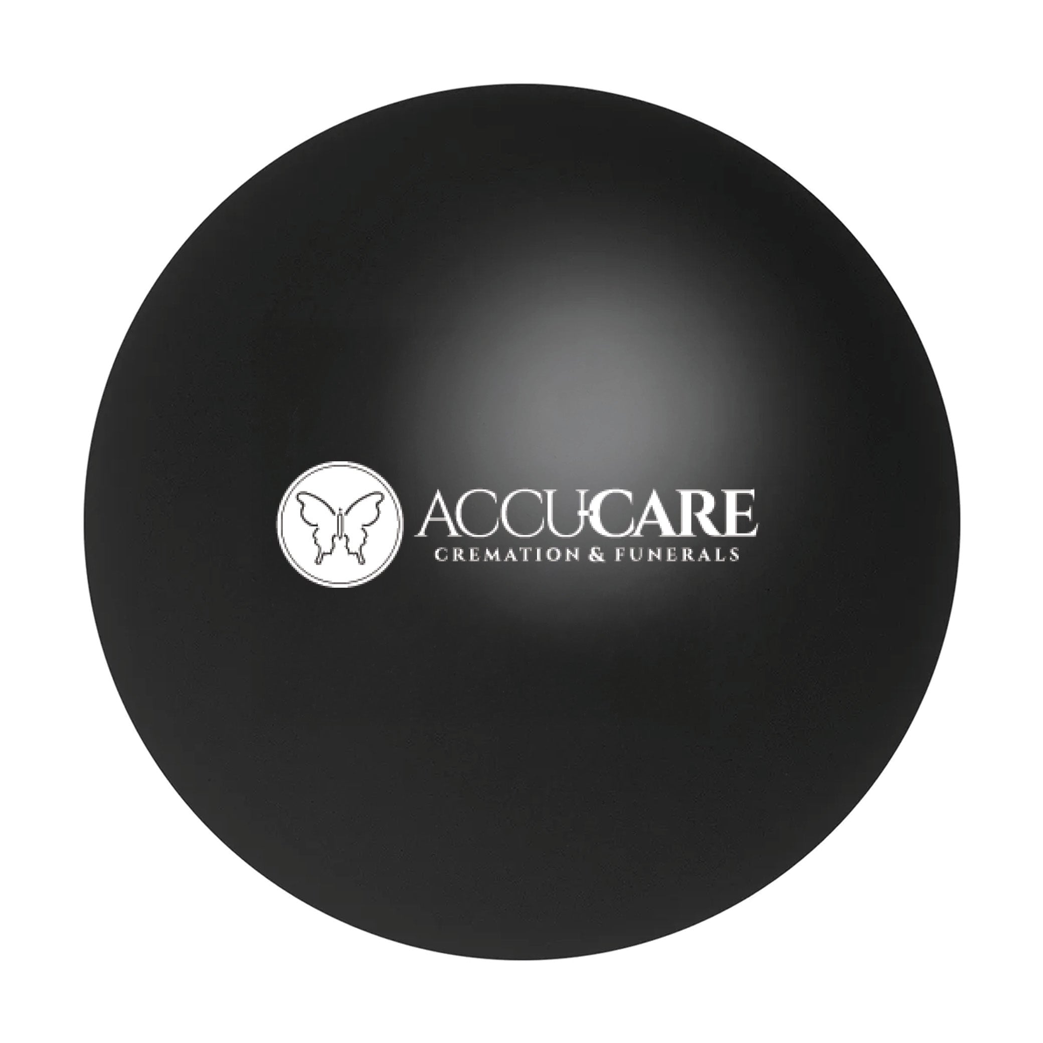 Round Stress Ball Black