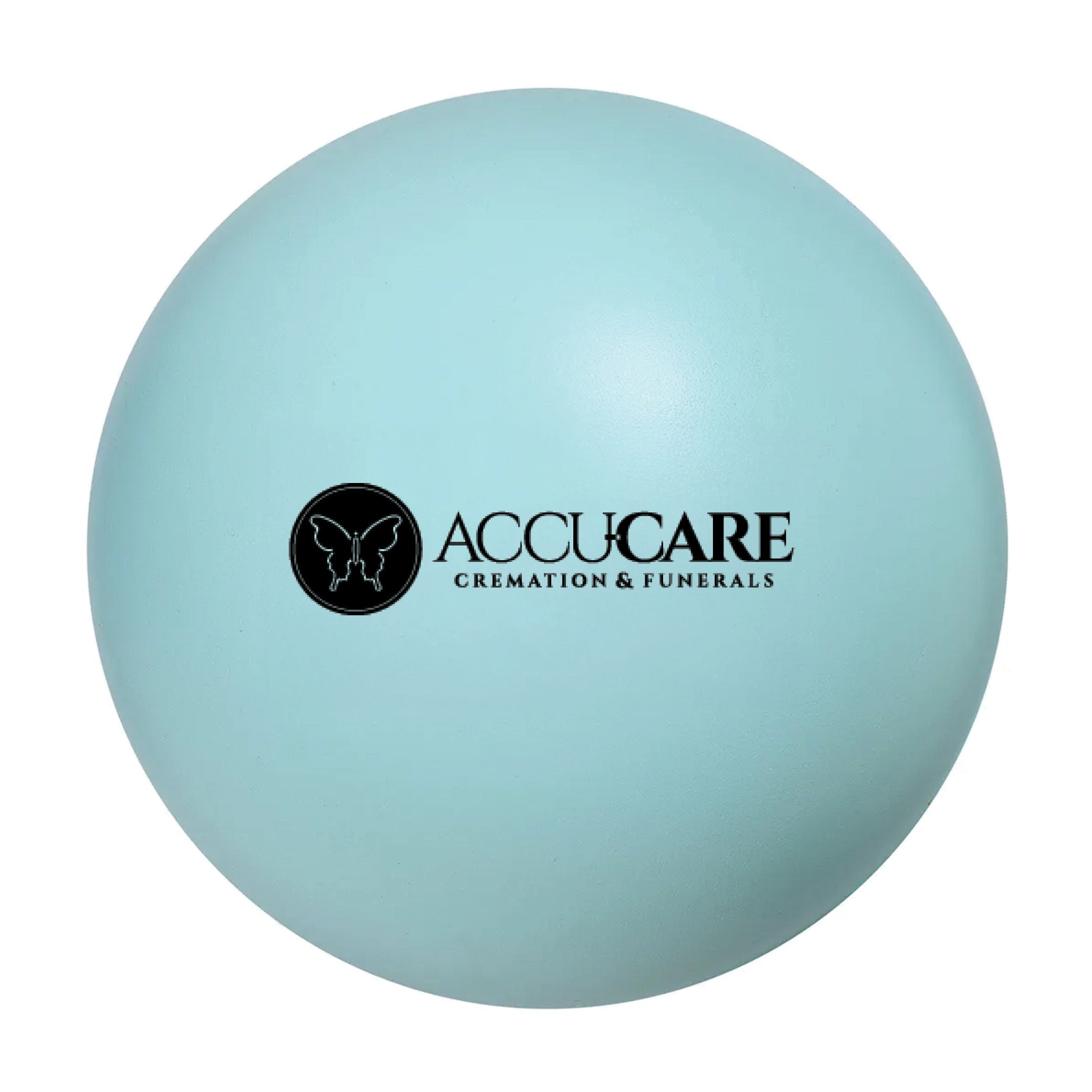 Round Stress Ball Light Blue
