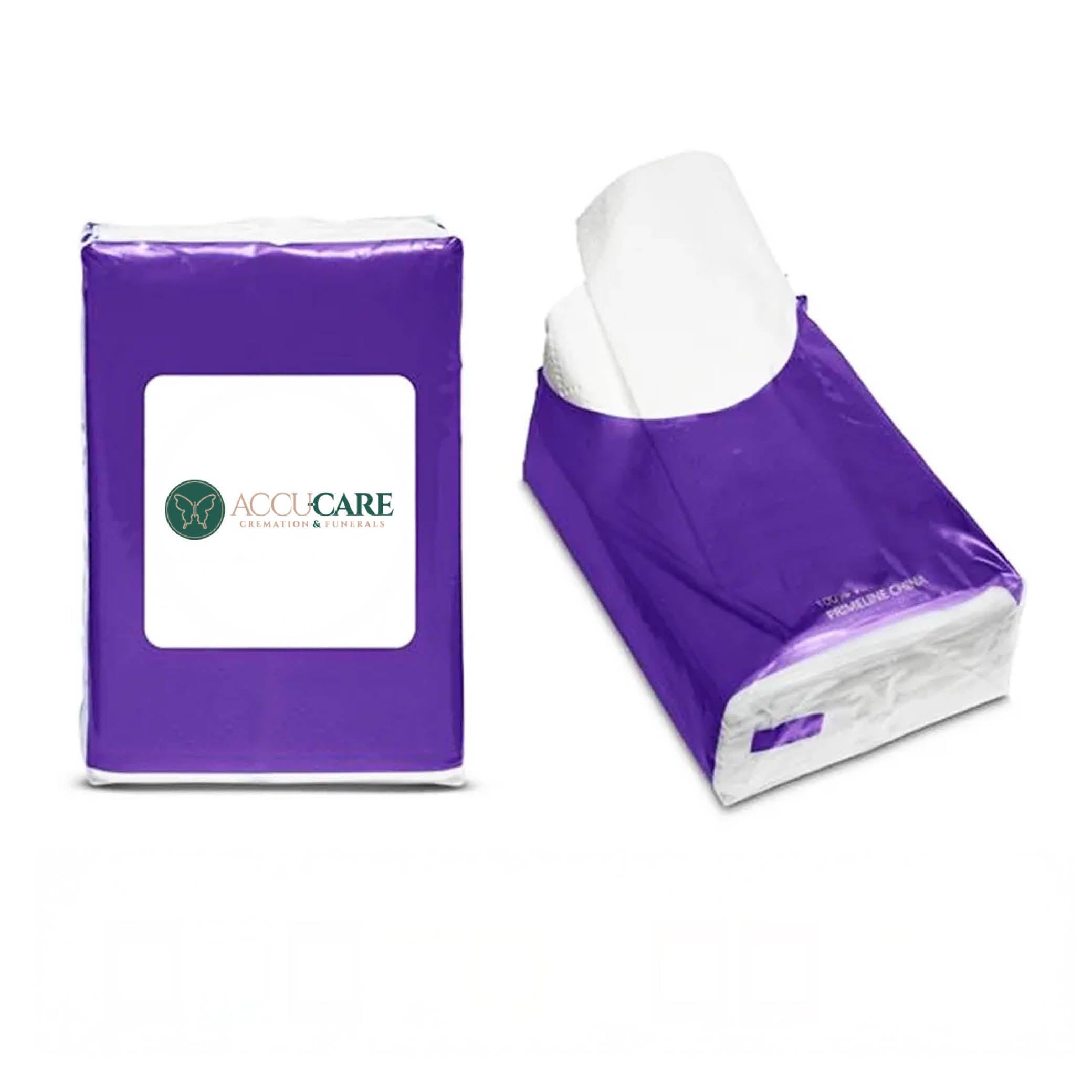 Mini Tissue Packet Purple