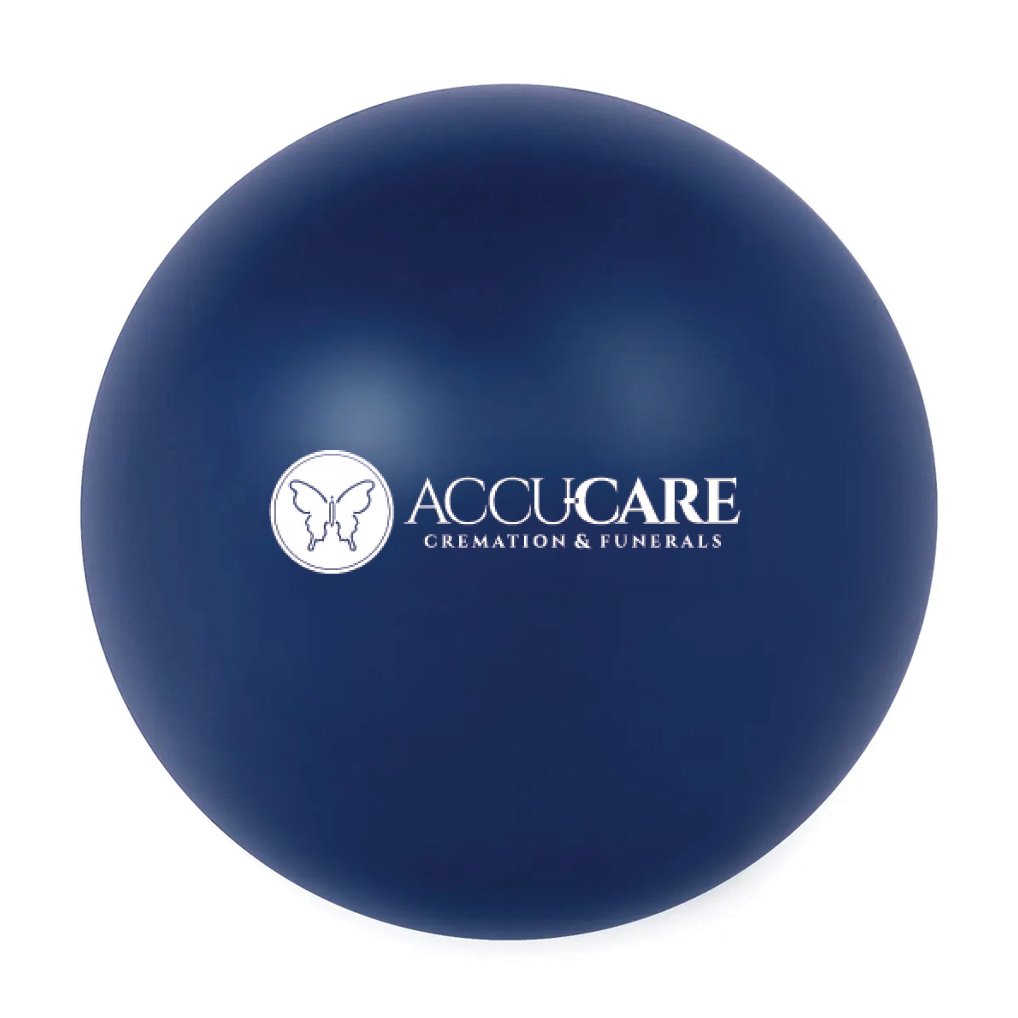 Round Stress Ball Navy Blue