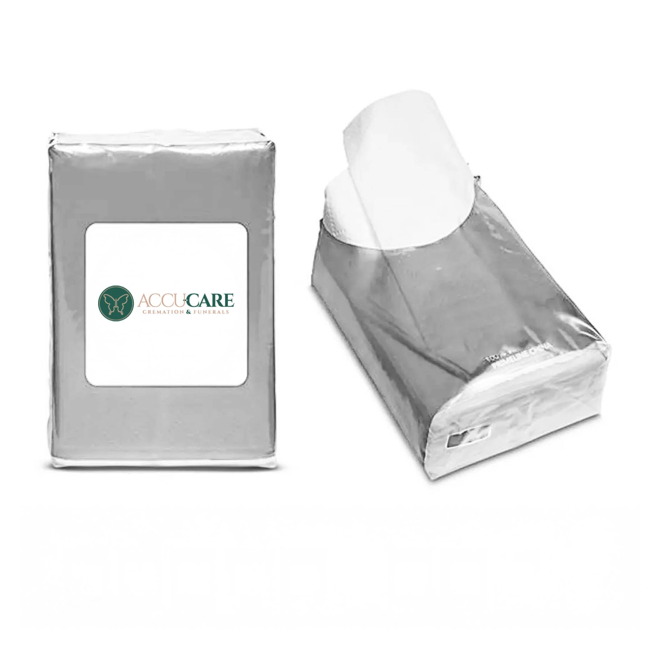 Mini Tissue Packet Silver