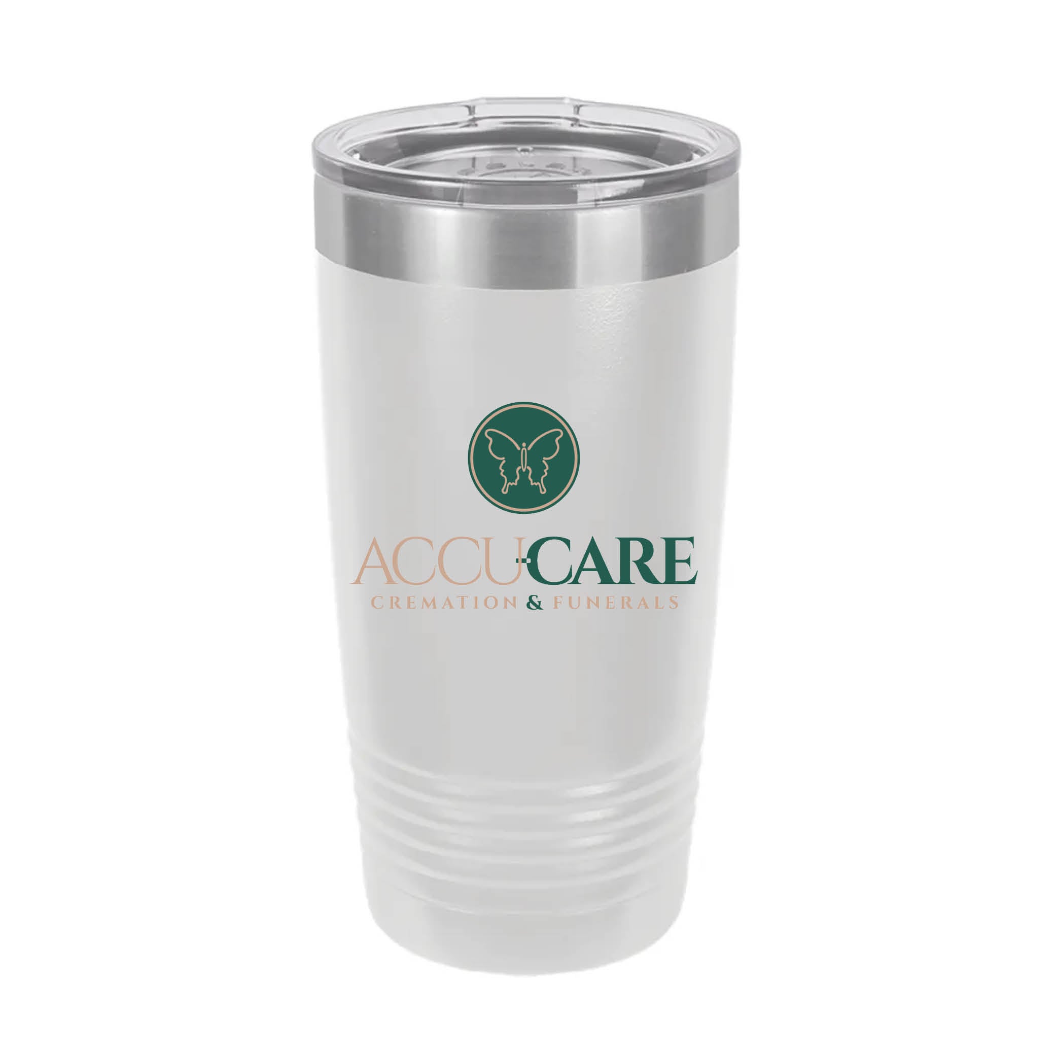 Polar Camel 20oz Ringneck Tumbler White