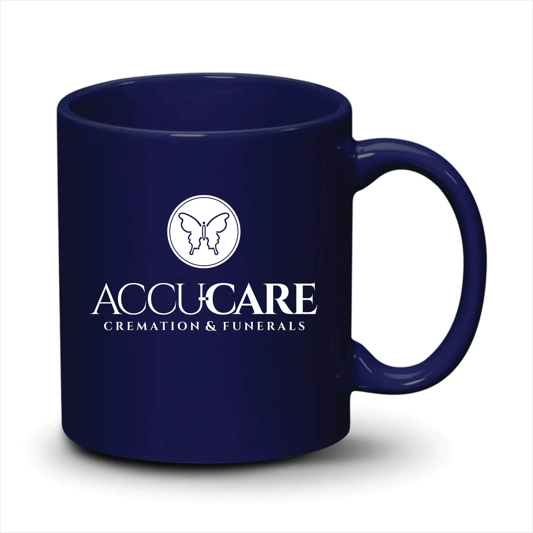 Malibu Mug Cobalt White Logo