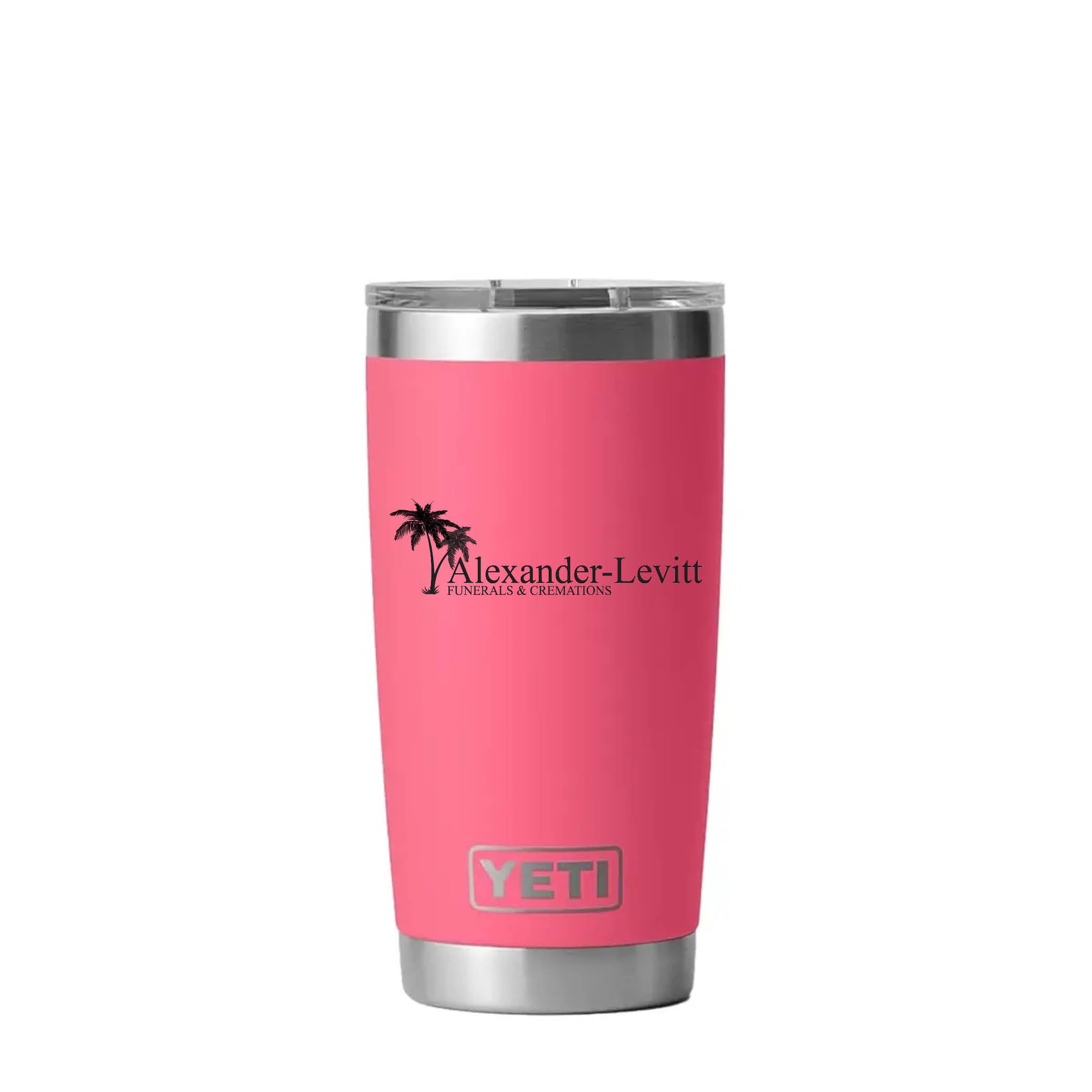 YETI Rambler 20 oz Tumbler Tropical Pink