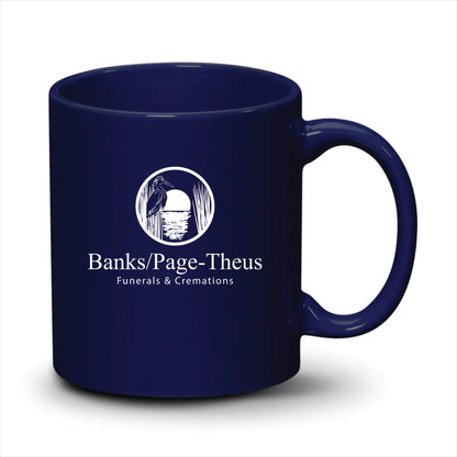 Malibu Mug Cobalt White Logo