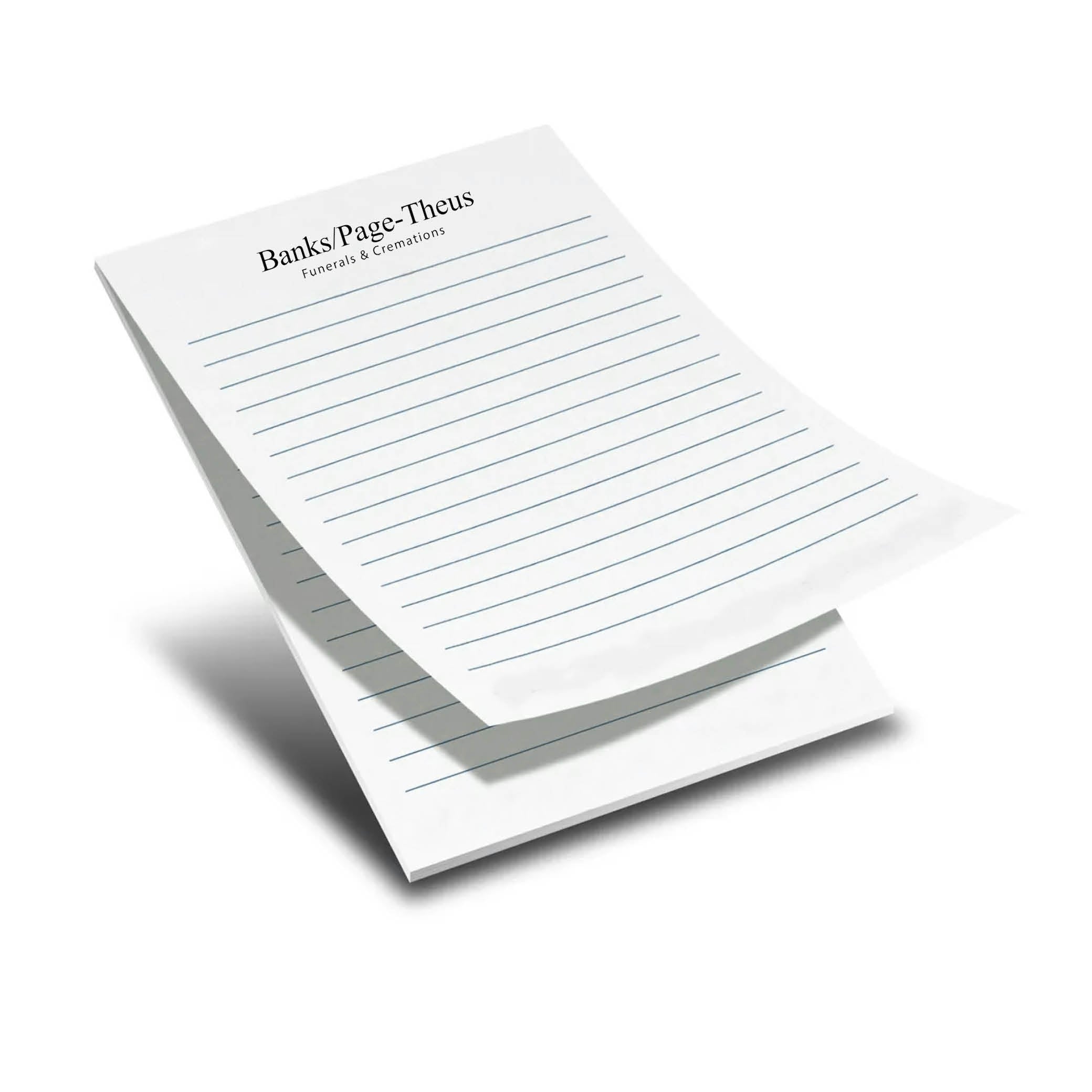4"x6" 25 Sheets Paper Note Pad