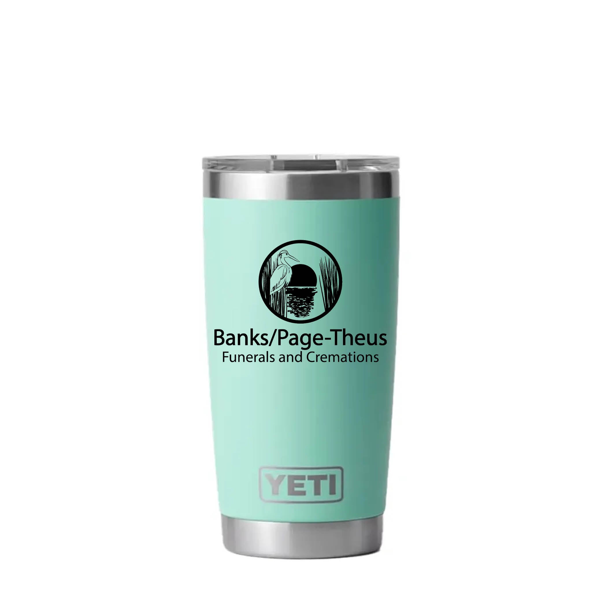 YETI Rambler 20 oz Tumbler Sea Foam