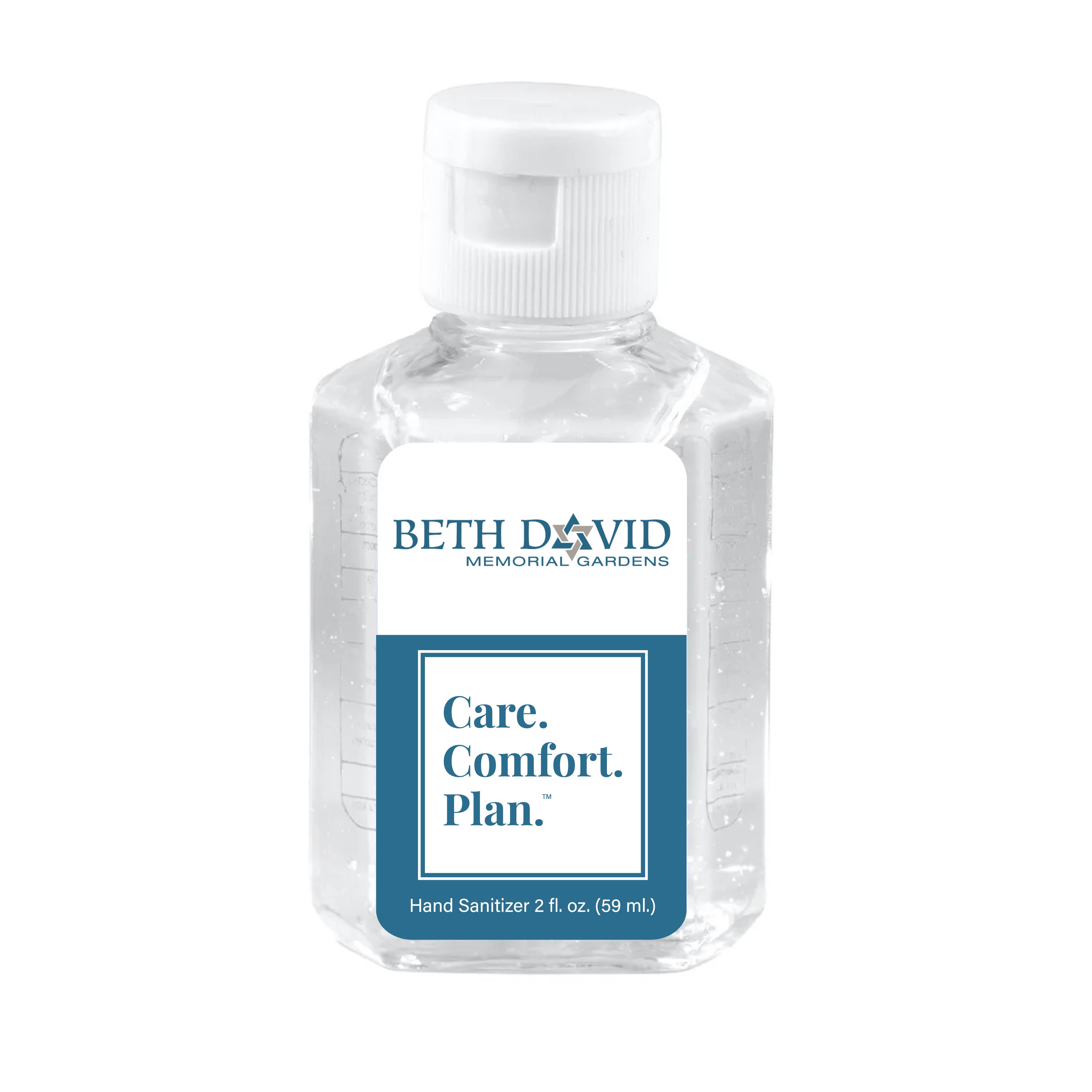 2.0 oz Hand Sanitizer Antibacterial Gel in Flip T