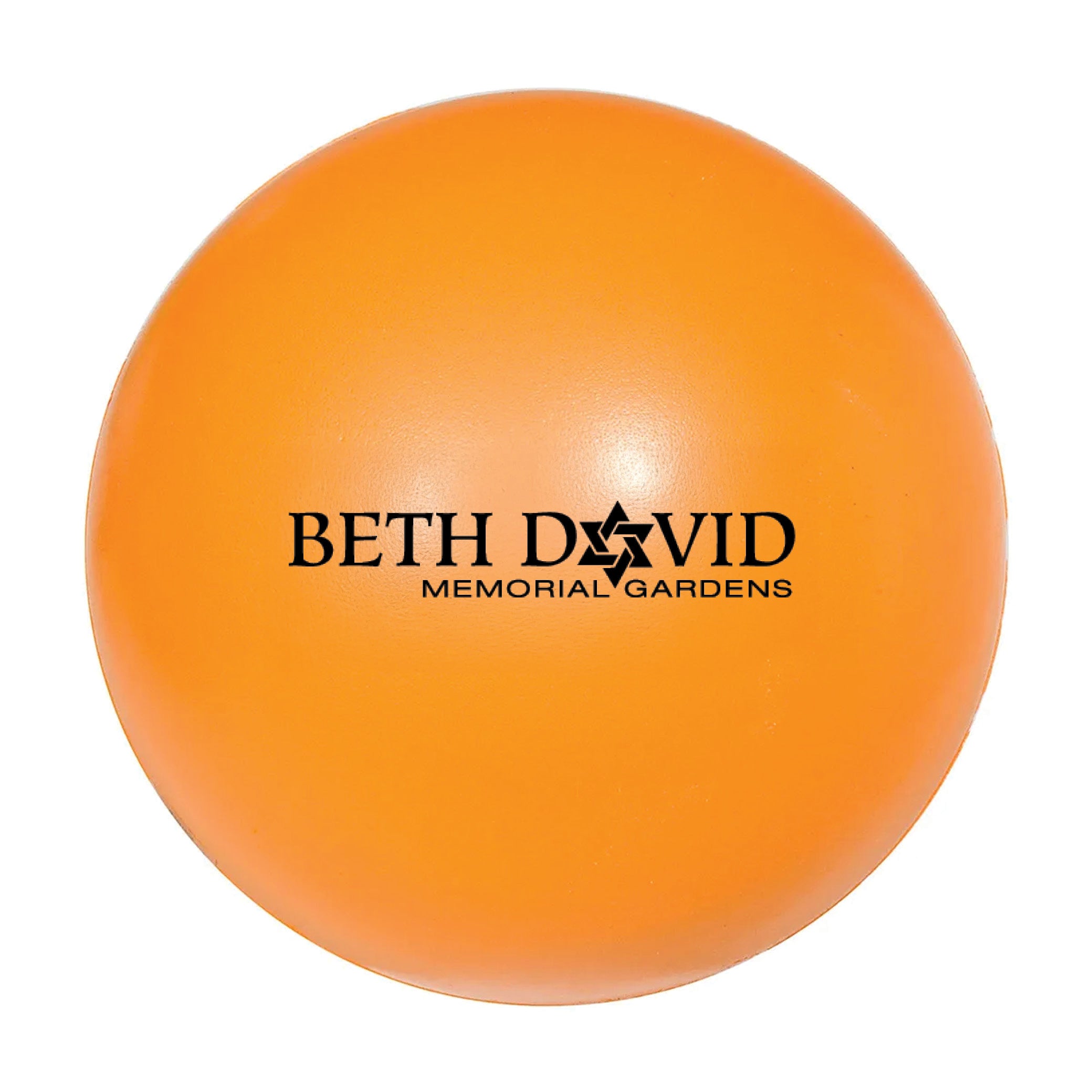 Round Stress Ball Orange