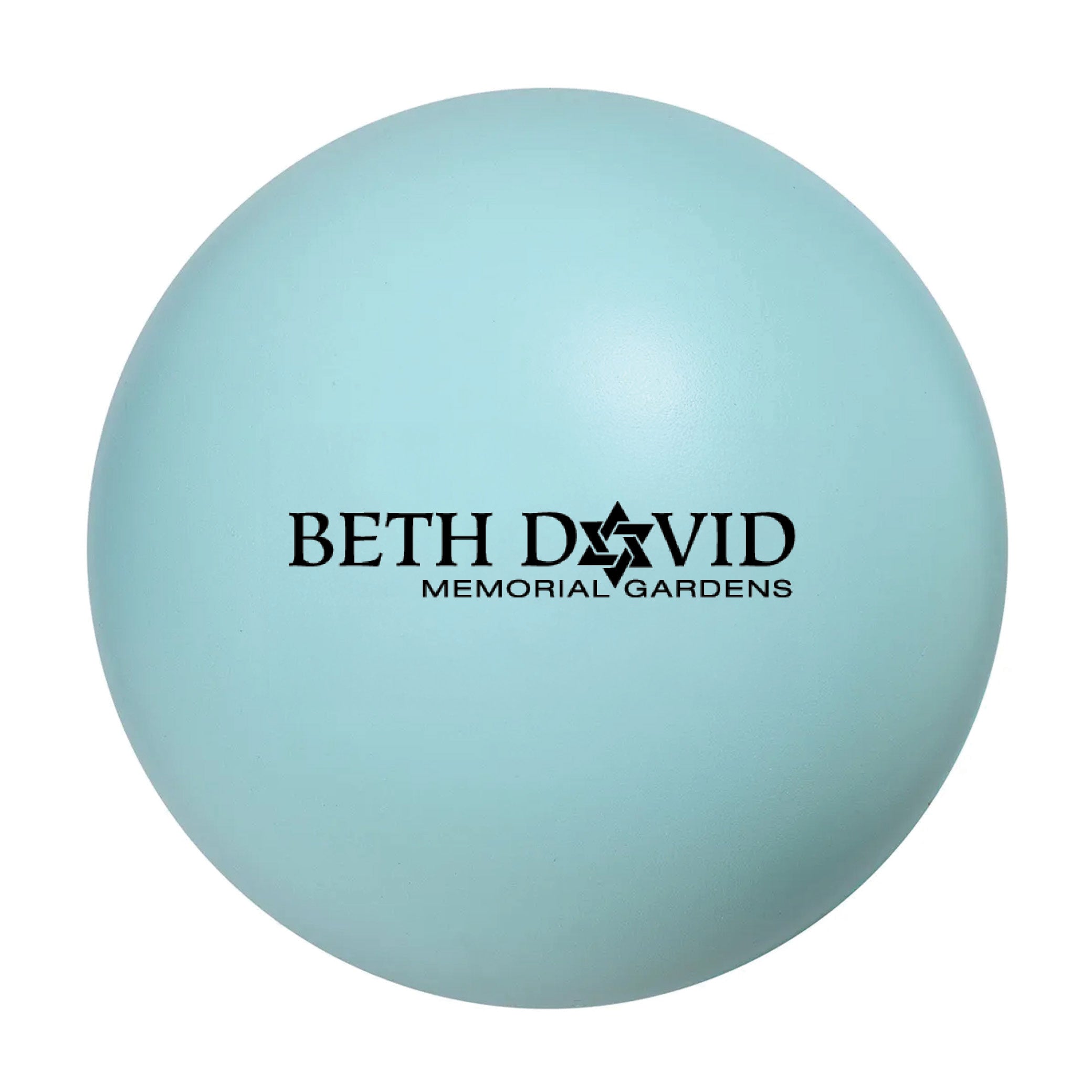 Round Stress Ball Light Blue