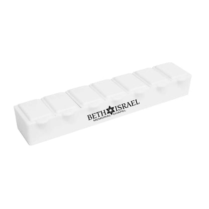 7 Day Pill Box White