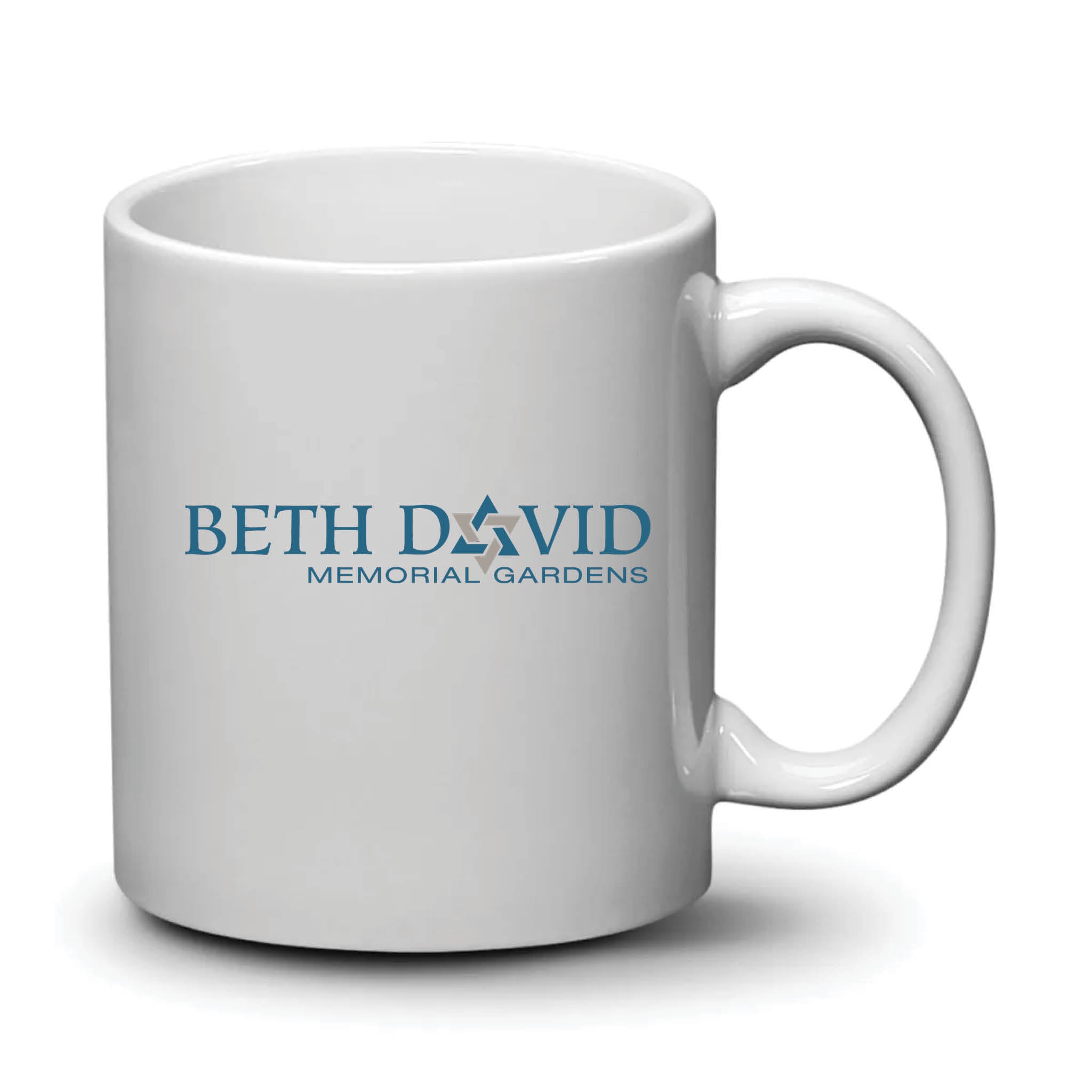 Malibu Mug White Full Color Logo