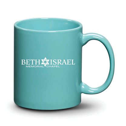 Malibu Mug Aqua White Logo