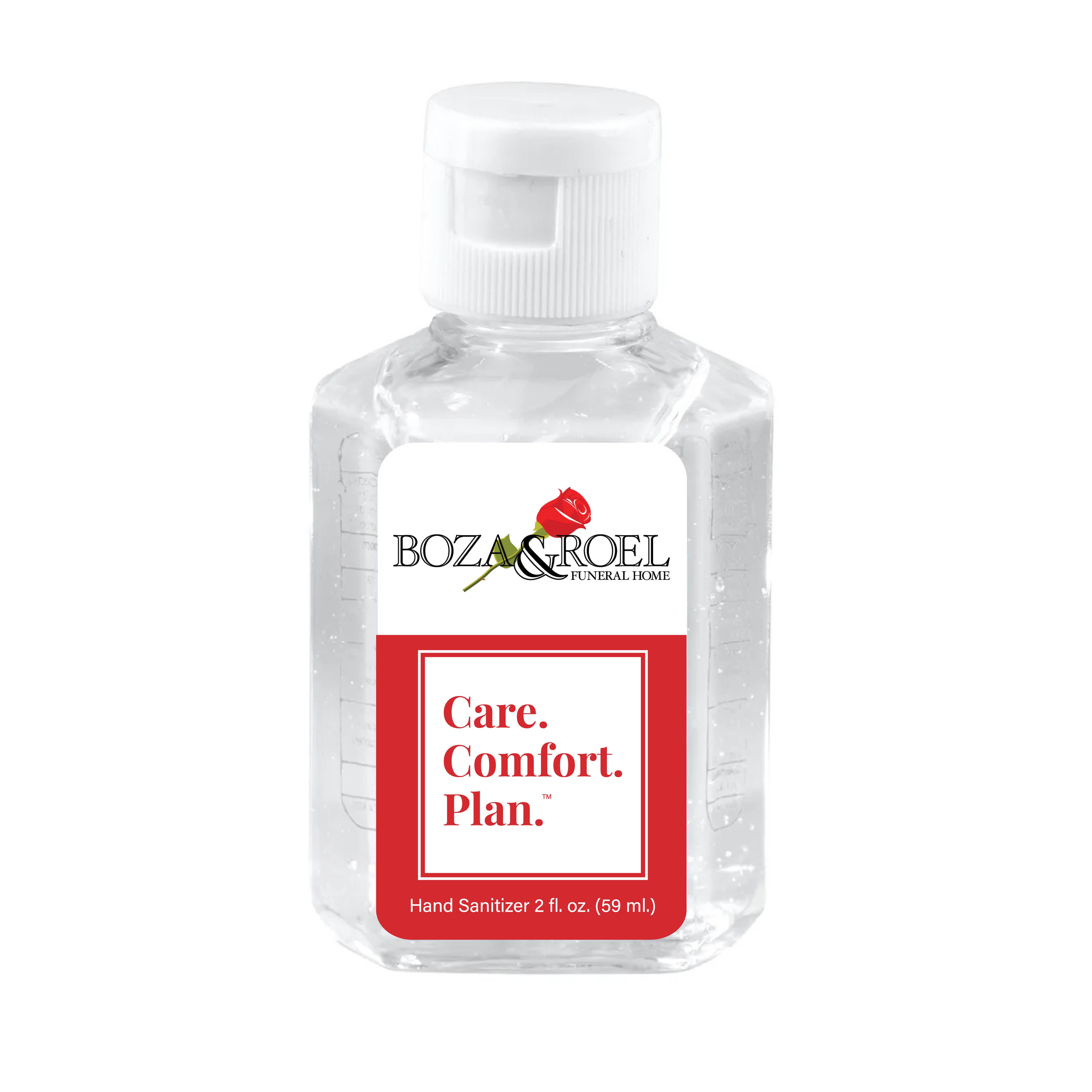 2.0 oz Hand Sanitizer Antibacterial Gel in Flip T